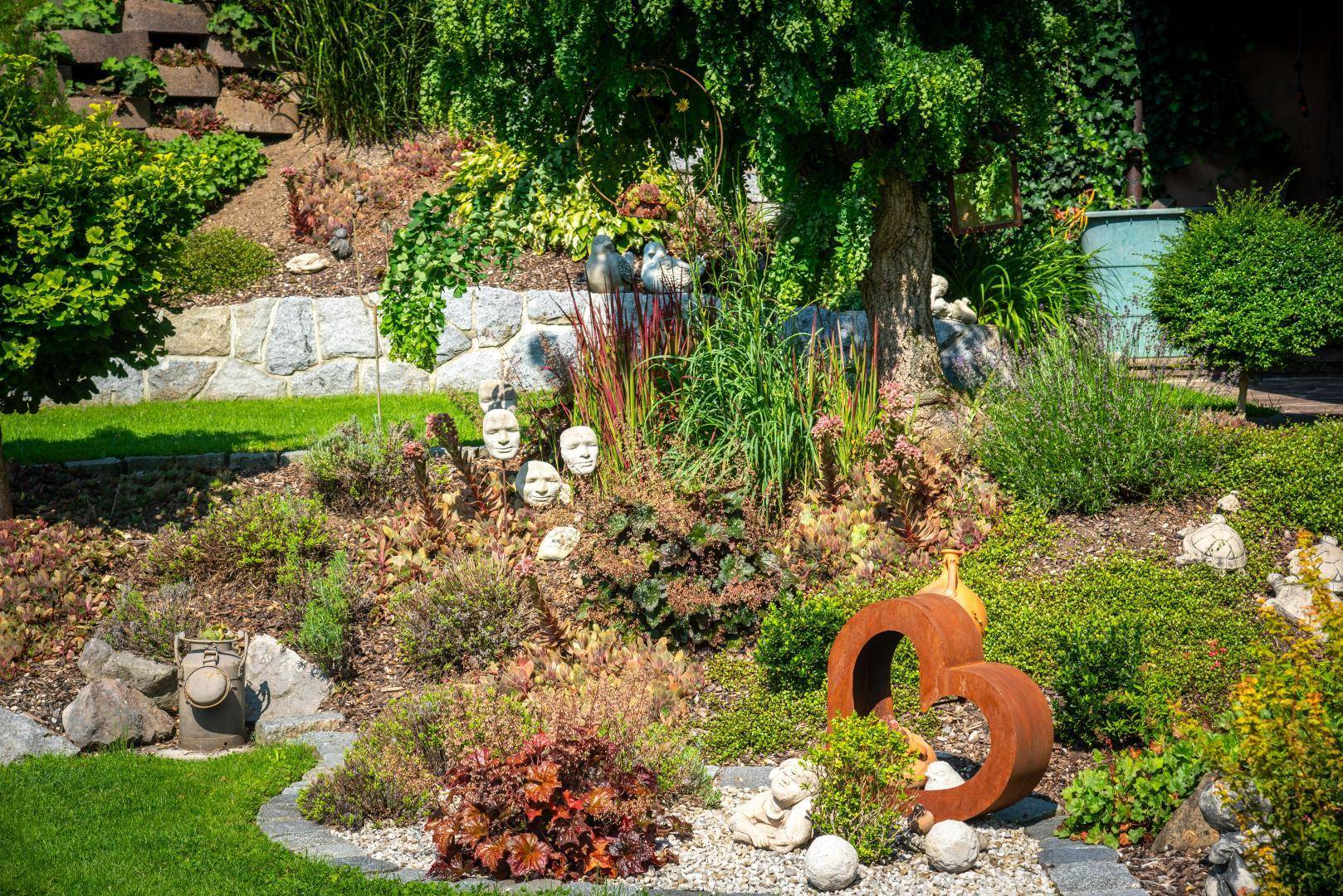 liebevoller Garten