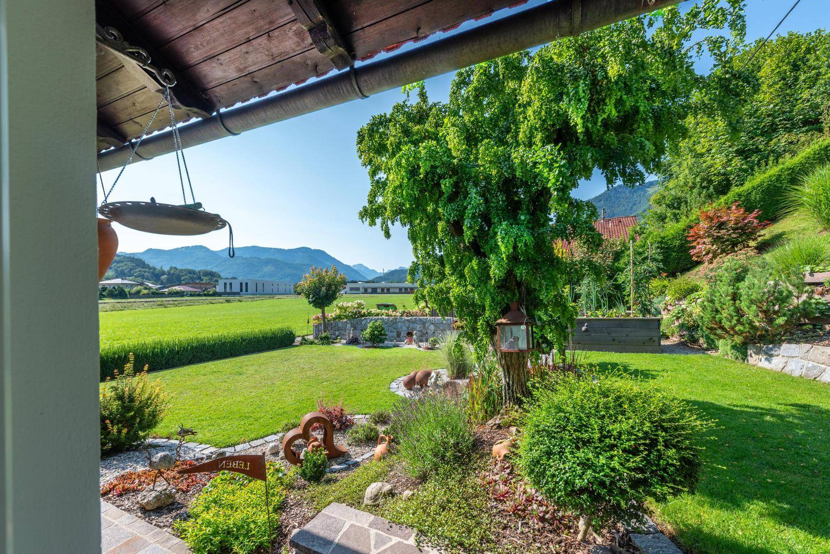 Terrassen - Gartenblick