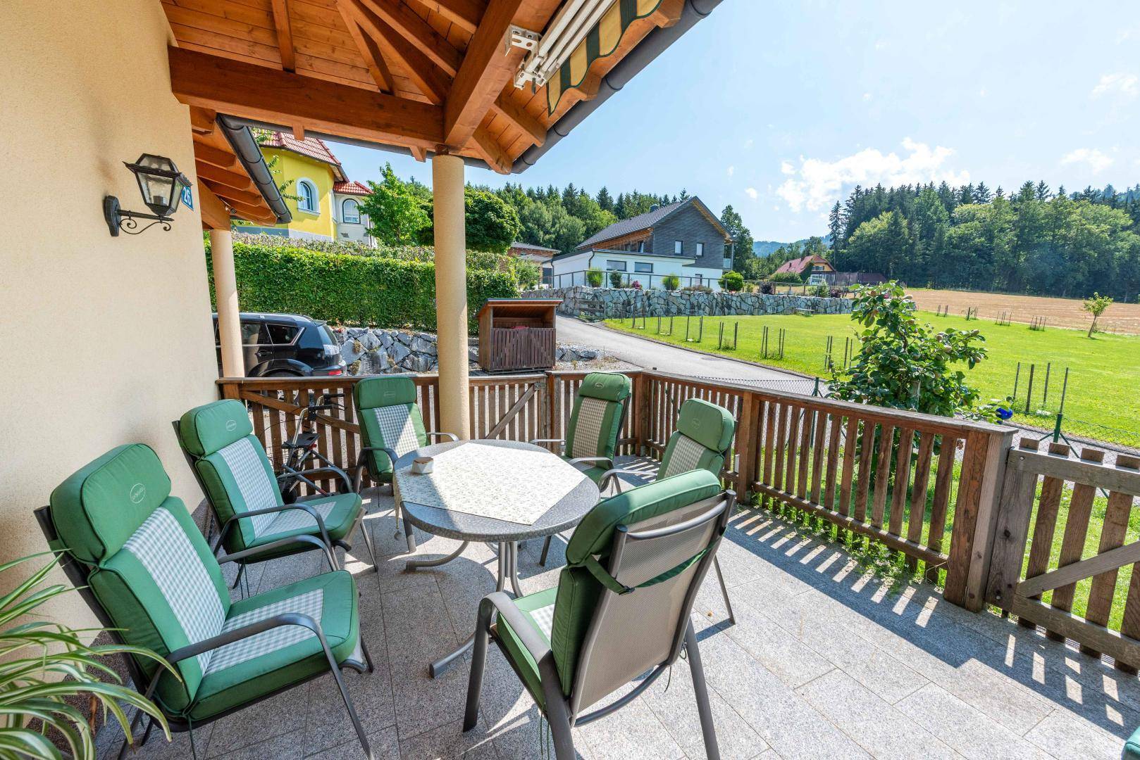 Terrasse mit Aussicht