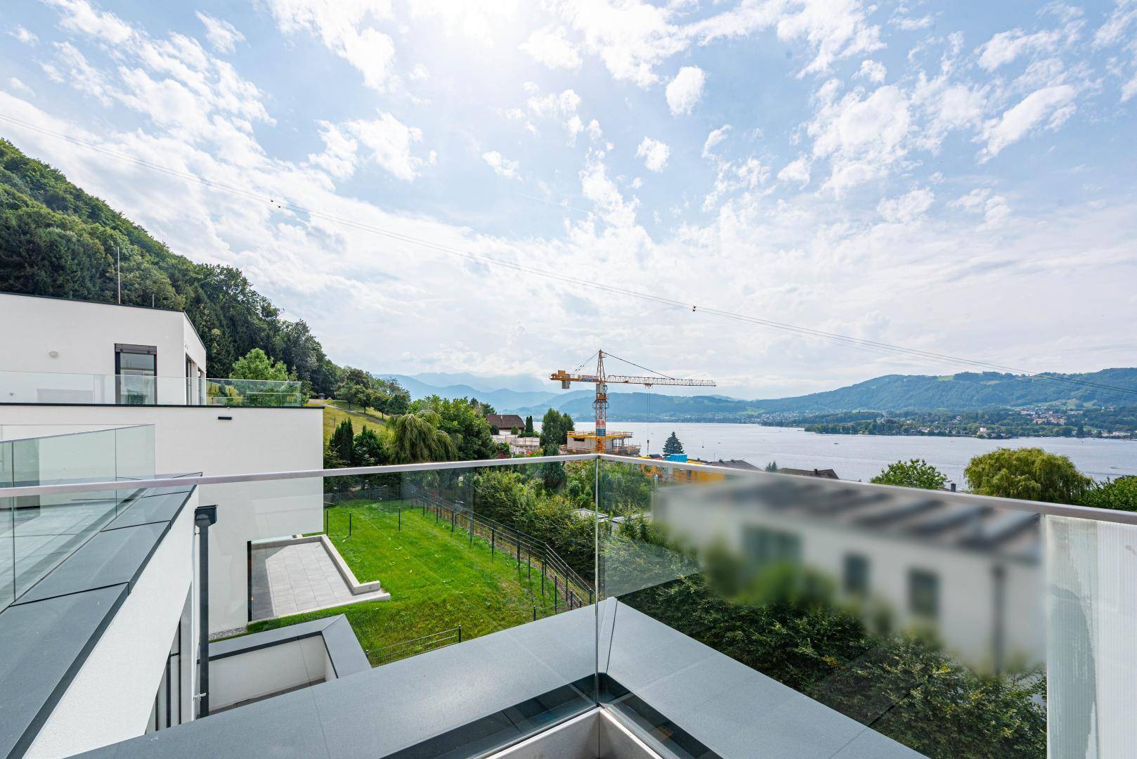 Ausblick von der Terrasse