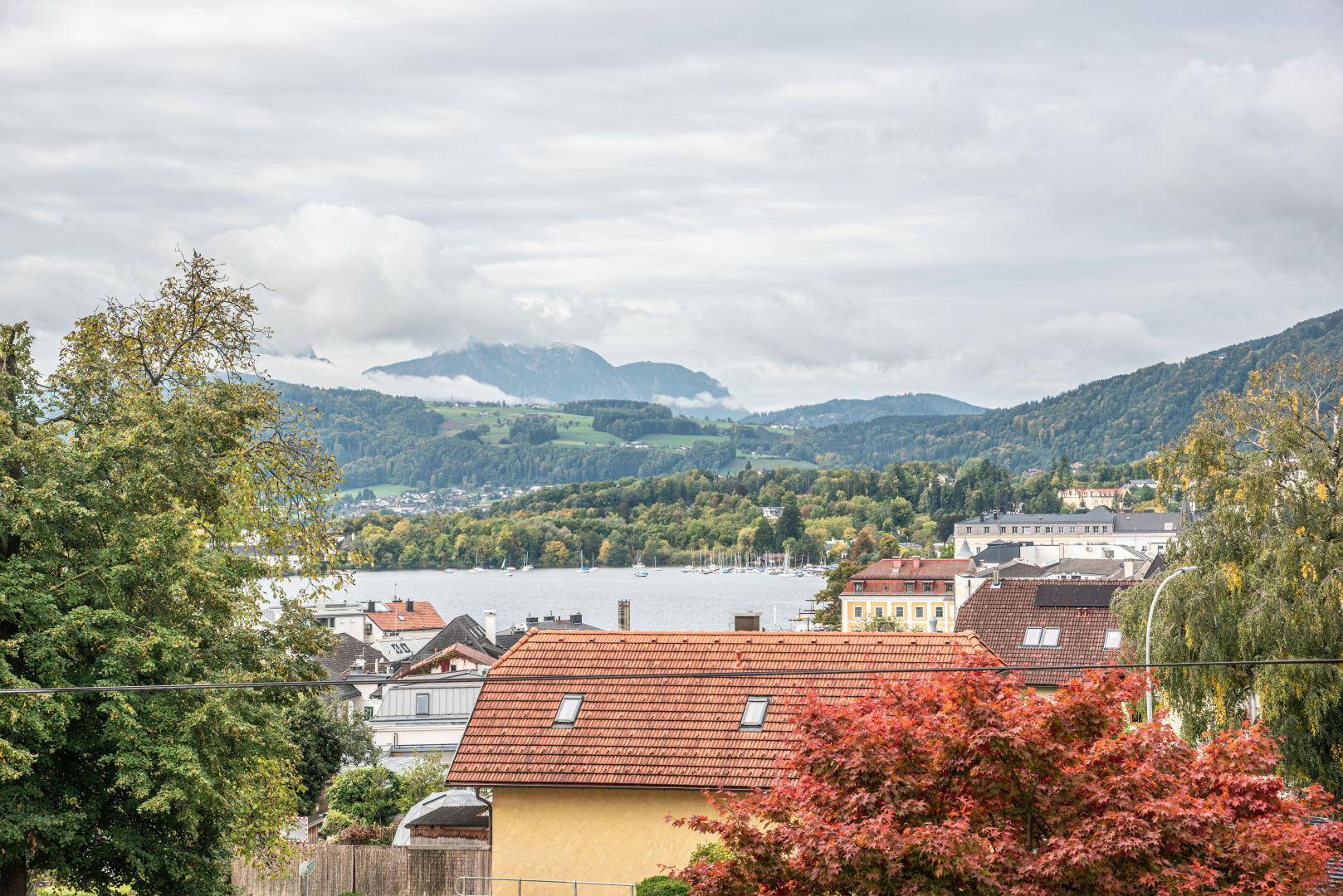 Seeblick vom Wohnzimmer