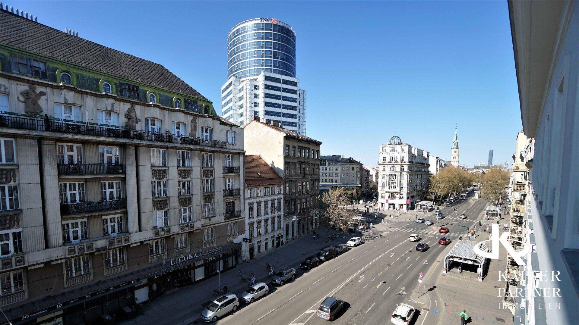 Ausblick Praterstraße