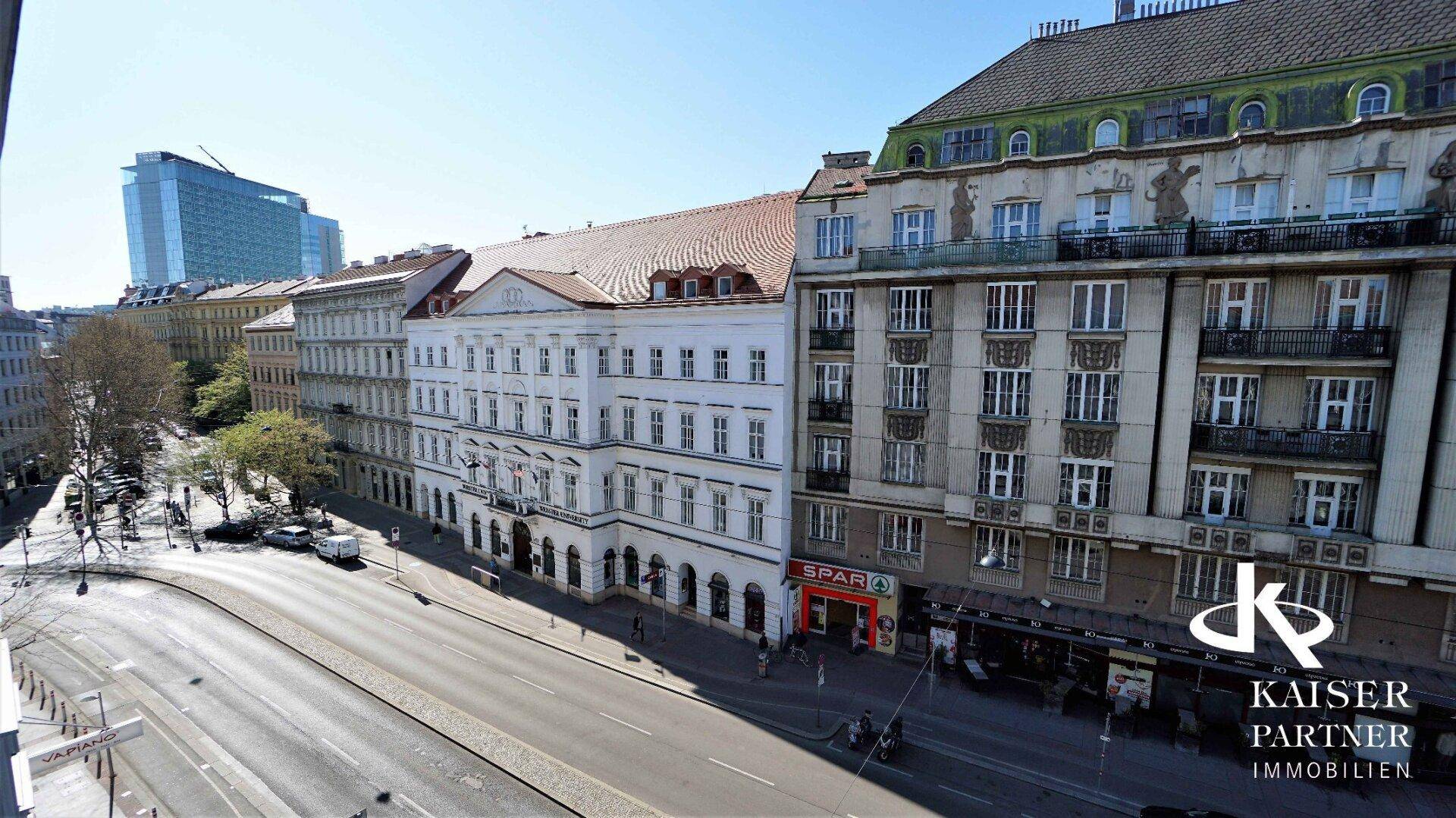 Ausblick Praterstraße