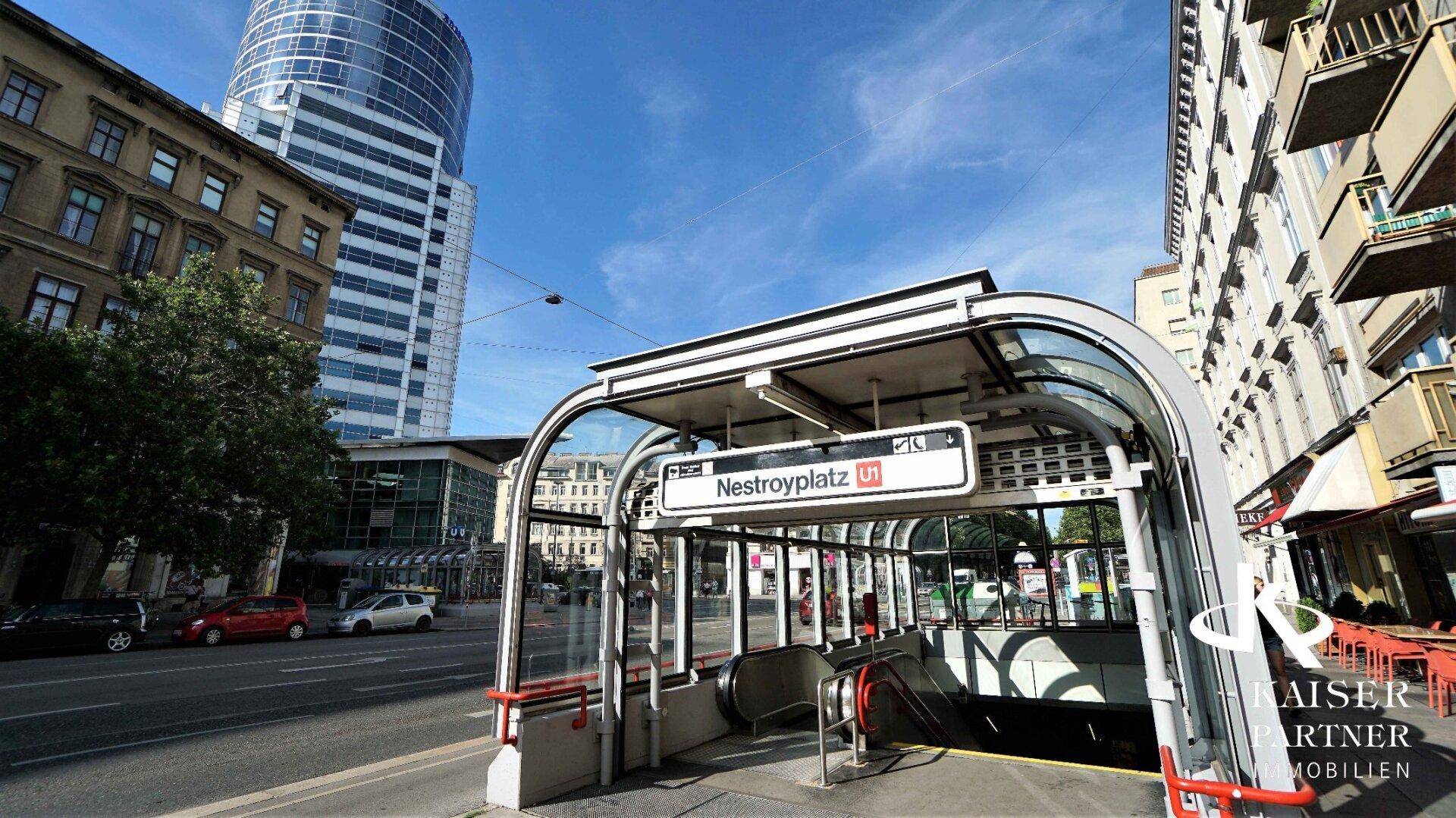 Umgebung - U1 Nestroyplatz