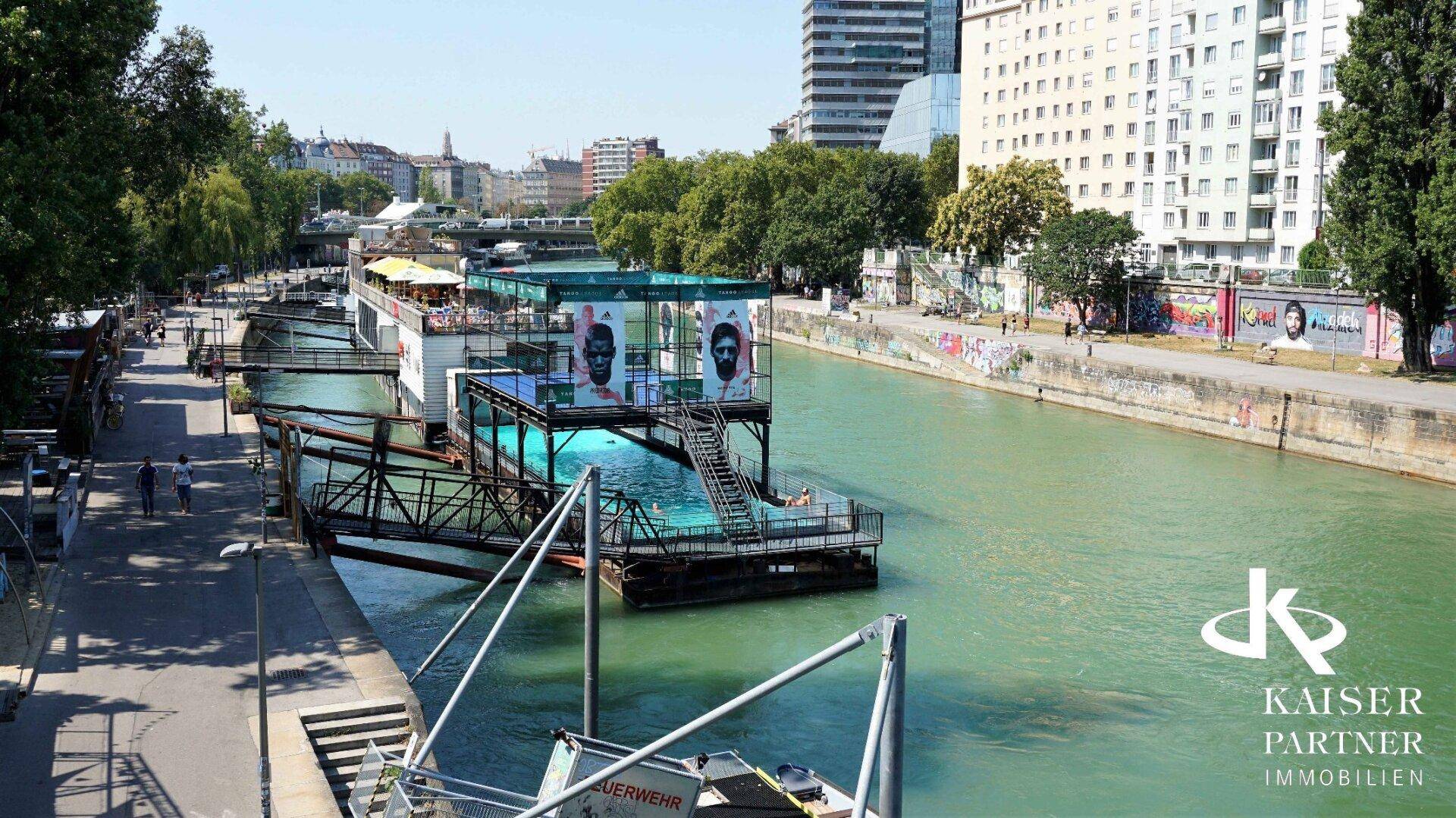 Umgebung - Donaukanal