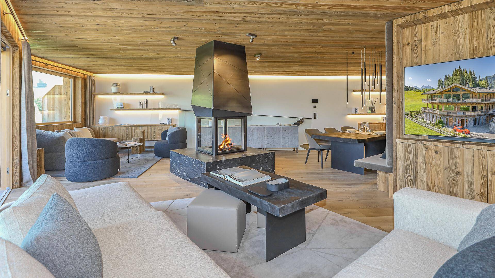 KITZIMMO-Luxuswohnung Gartenwohnung Bichlalm - Immobilien Kitzbühel.
