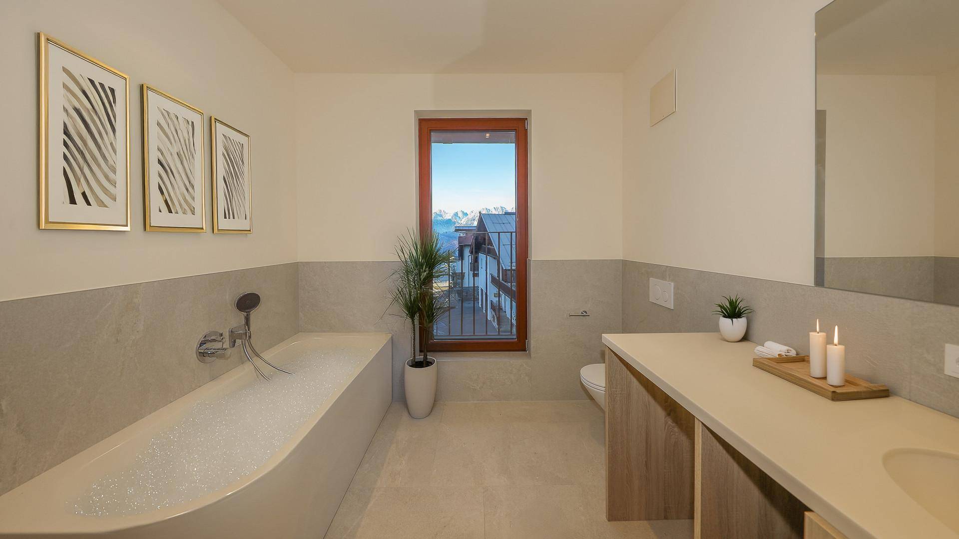 KITZIMMO-exklusives Penthouse mit Panoramablick mieten - Immobilien Kitzbühel.