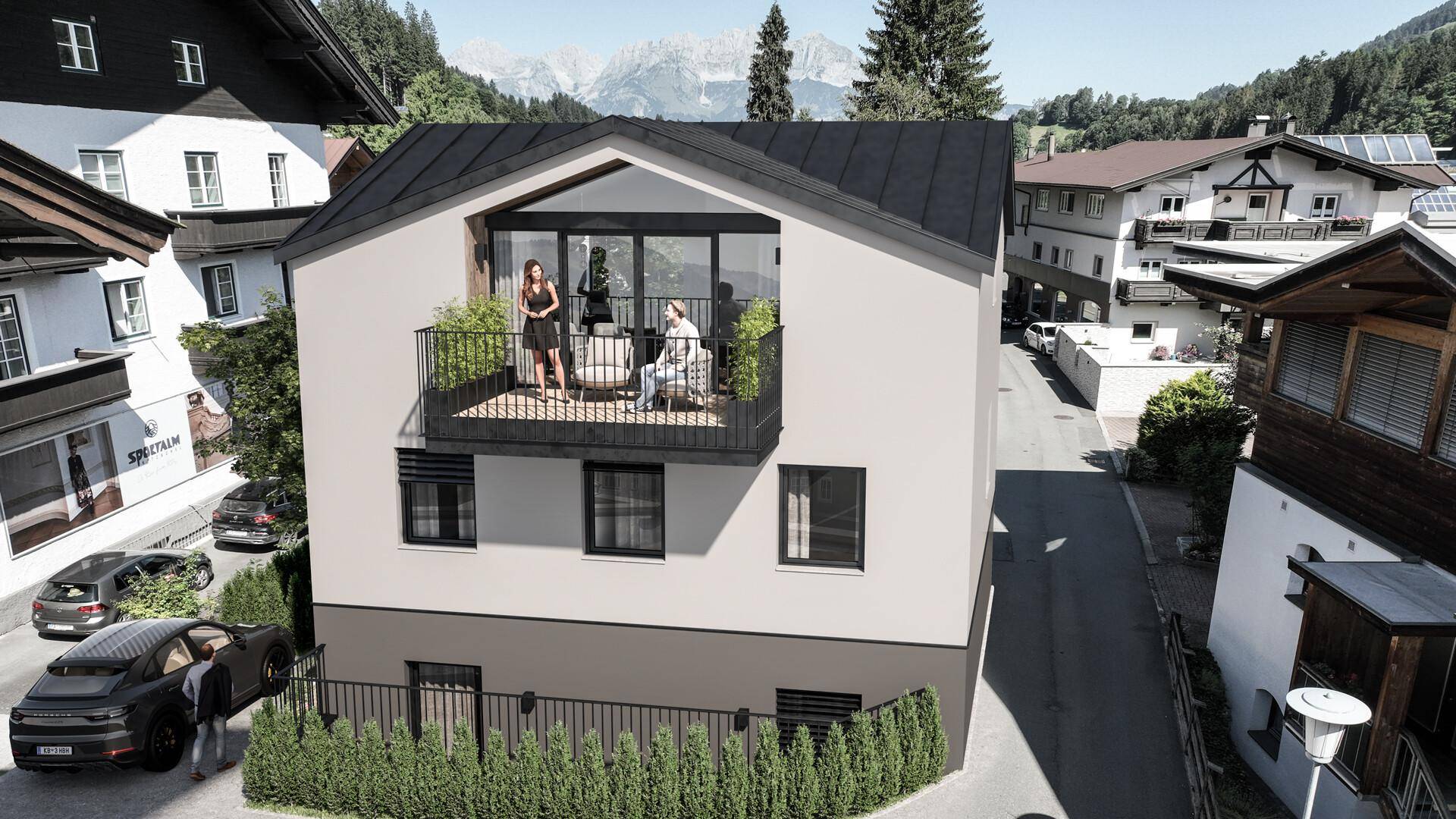 KITZIMMO-Stadthaus in Innenstadtlage kaufen - Immobilien Kitzbühel.