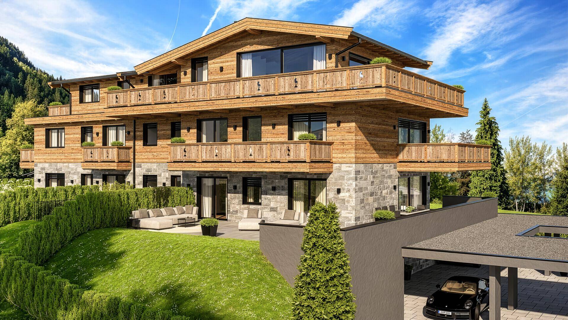 KITZIMMO-Luxus-Penthouse am Hahnenkamm kaufen - Immobilien Kitzbühel.-2
