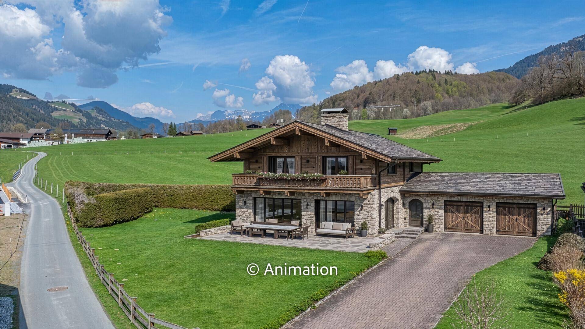 KITZIMMO-Baugrundstück in Toplage kaufen - Immobilien Aurach bei Kitzbühel.
