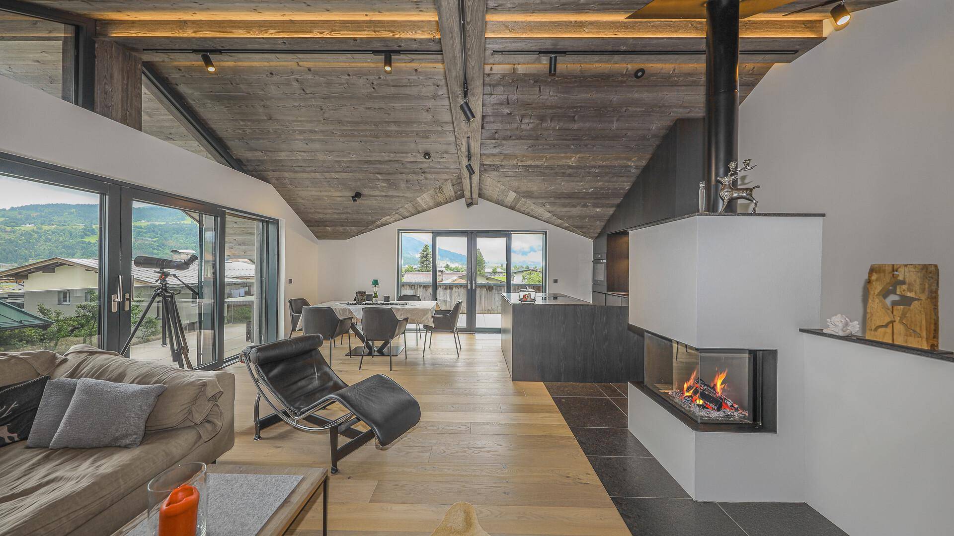 KITZIMMO-Luxus-Penthouse mit Kaiserblick kaufen - Immobilien St. Johann.