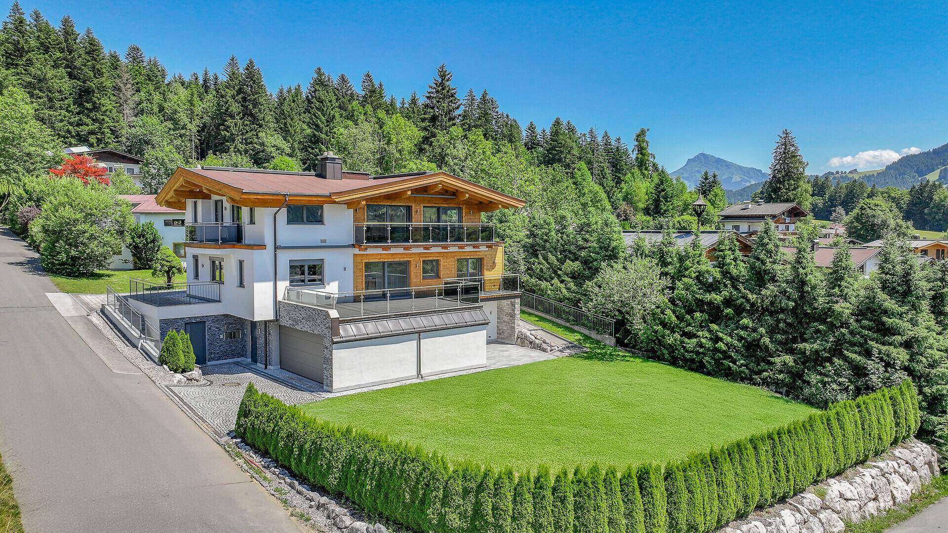 KITZIMMO-Neubauvilla in sonniger Top-Ruhelage kaufen - Immobilien Ellmau am Wilden Kaiser.-4