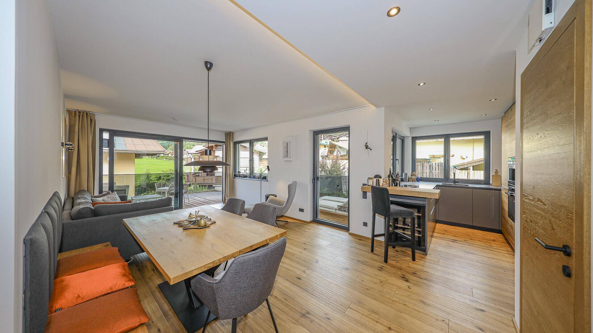 KITZIMMO-Terrassenwohnung in exklusivem Neubau am Fuße des Sonnbergs - Immobilien Kirchberg.