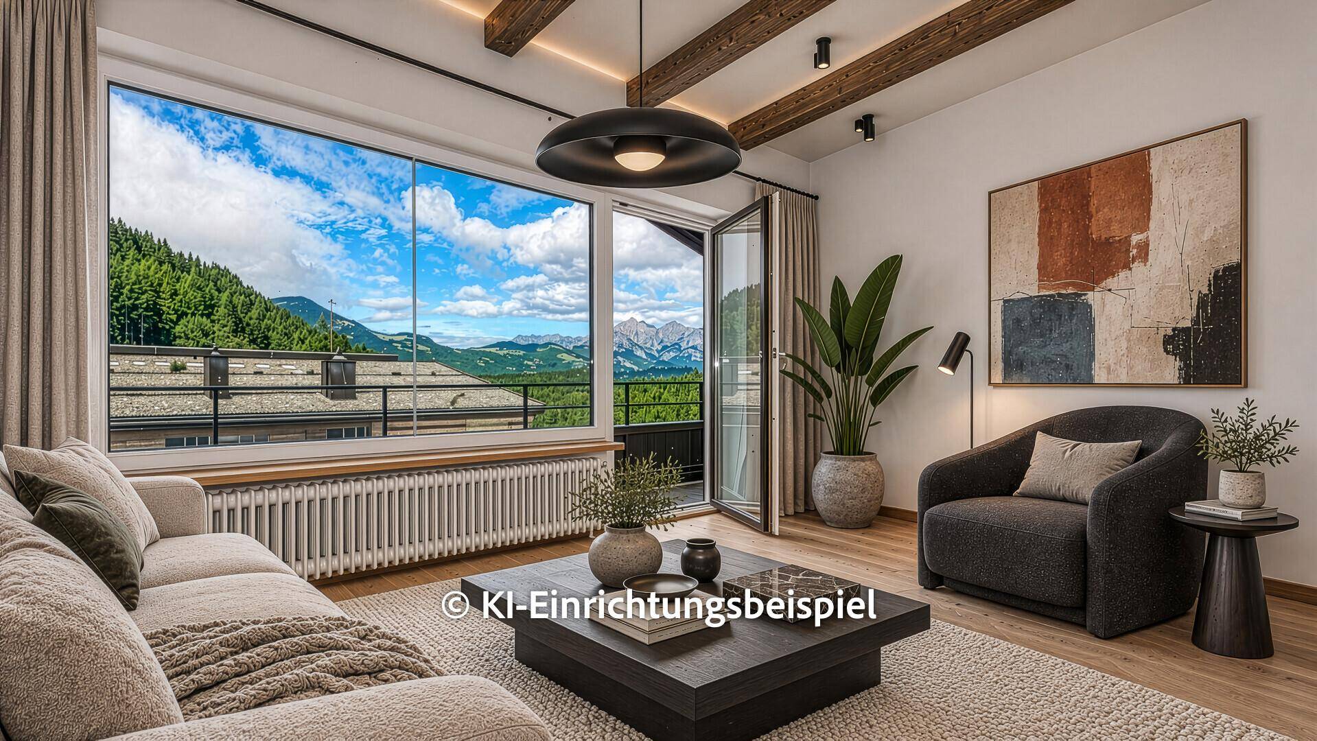 KITZIMMO-Dachgeschosswohnung an der Skipiste mit Kaiserblick kaufen - Immobilien Kitzbühel.-5-21