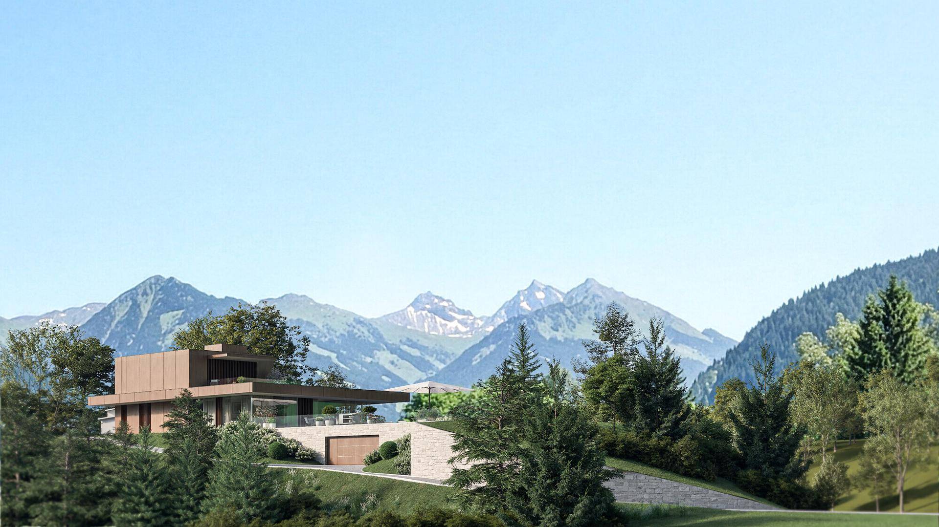KITZIMMO-Residenz Ludwig - Luxusvilla in einzigartiger Aussichtslage - Immobilien Kitzbühel.
