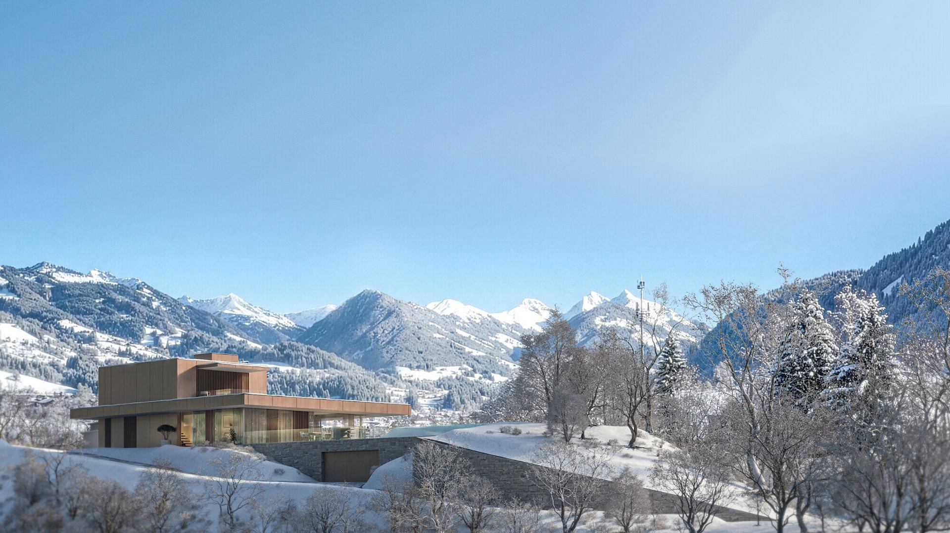 KITZIMMO-Residenz Ludwig - Luxusvilla in einzigartiger Aussichtslage - Immobilien Kitzbühel.
