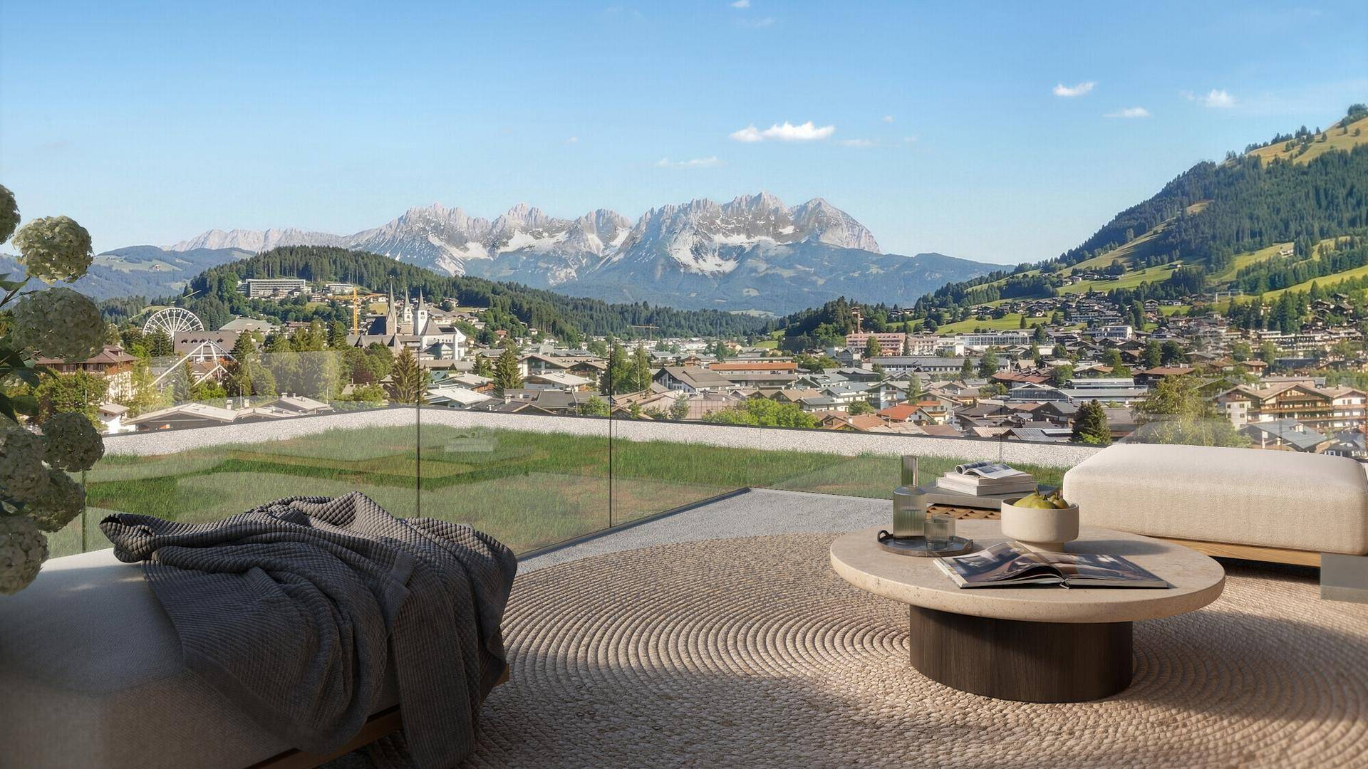KITZIMMO-Residenz Ludwig - Luxusvilla in einzigartiger Aussichtslage - Immobilien Kitzbühel.