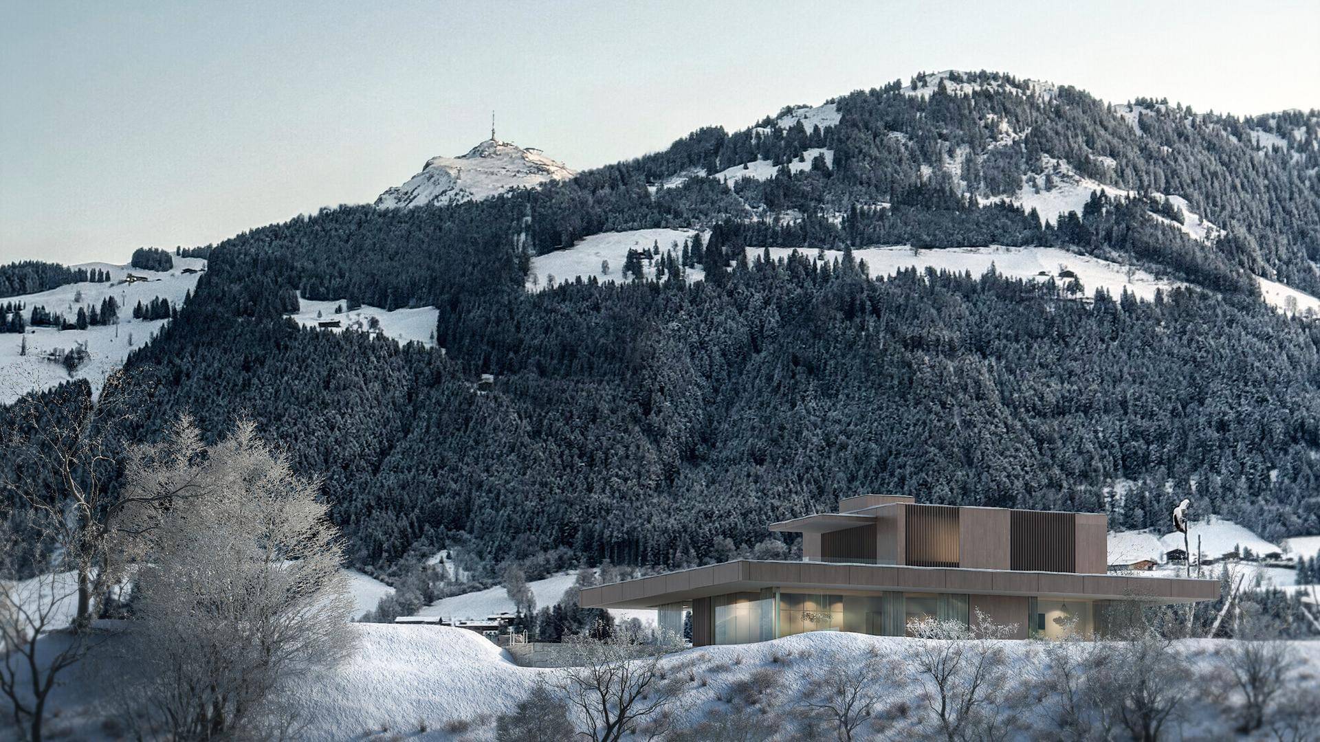 KITZIMMO-Residenz Ludwig - Luxusvilla in einzigartiger Aussichtslage - Immobilien Kitzbühel.