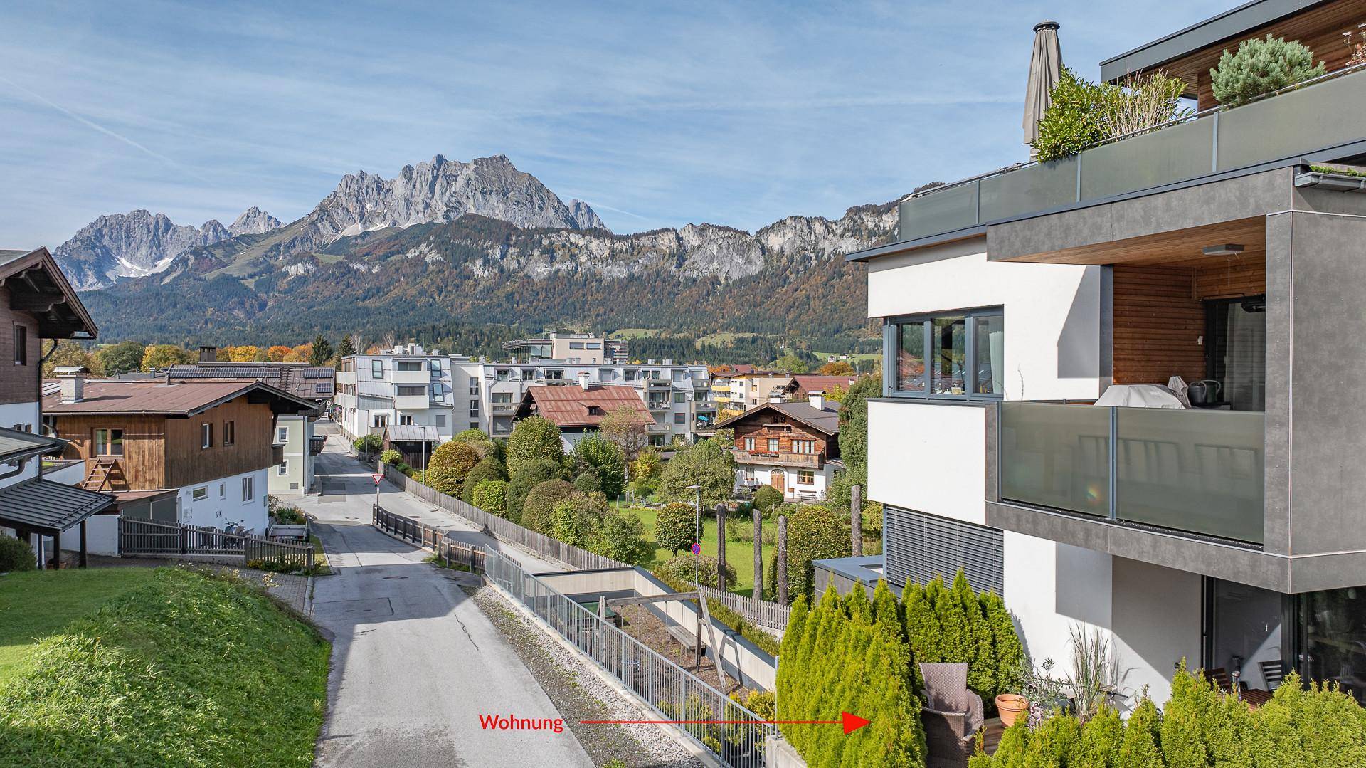 KITZIMMO-exklusive Zentrumswohnung am Skilift - Immobilien St. Johann.