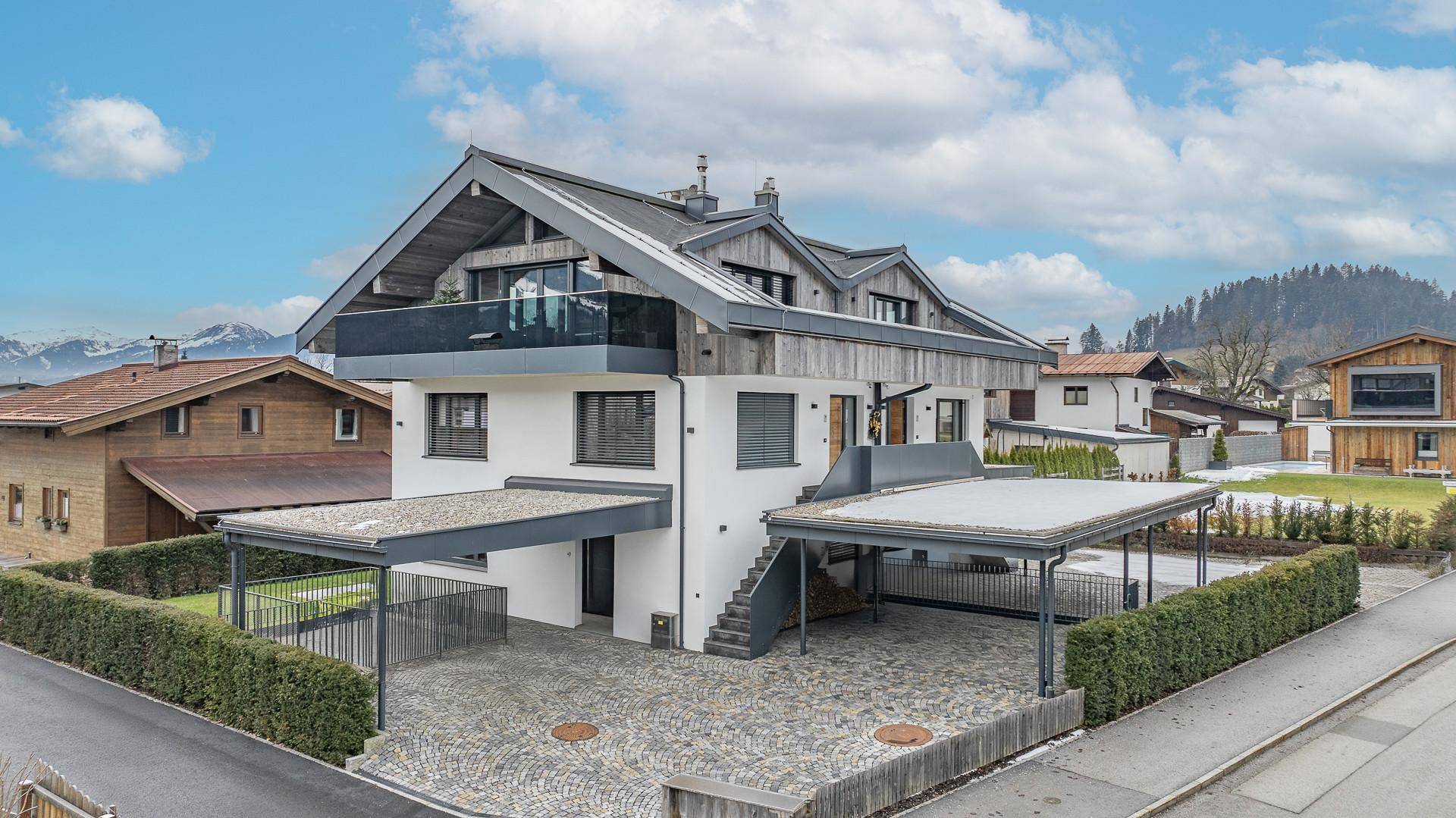 KITZIMMO.Exklusives Mehrfamilienhaus mit 4 Wohnungen - Immobilien St. Johann.