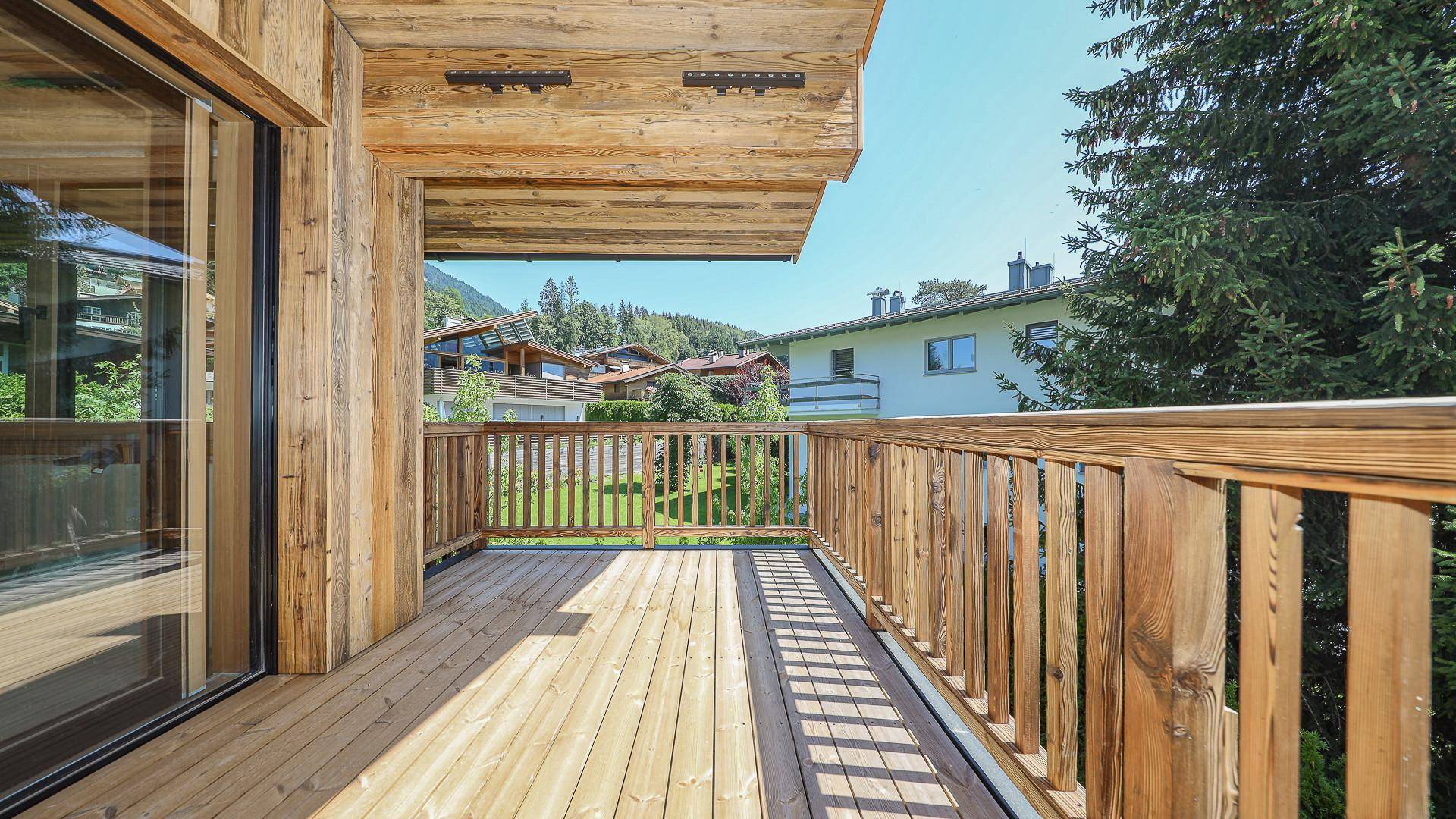 KITZIMMO-Wohnen am Sonnberg exklusives Neubauchalet - Immobilien Kitzbühel.