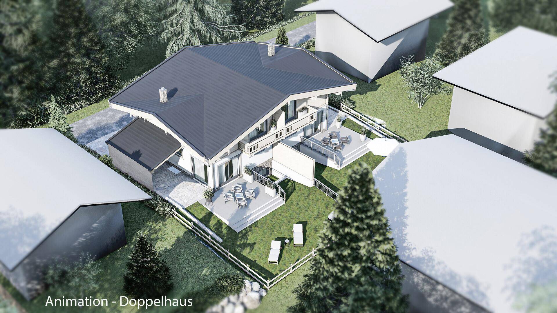 KITZIMMO-Grundstück mit Baugenehmigung kaufen - Immobilien Fieberbrunn.