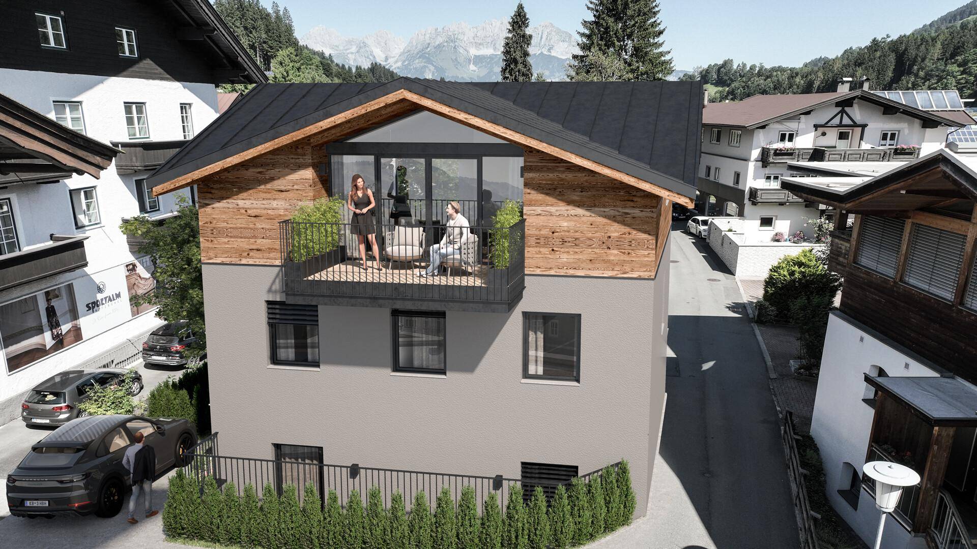 KITZIMMO-Stadthaus in Innenstadtlage kaufen - Immobilien Kitzbühel.