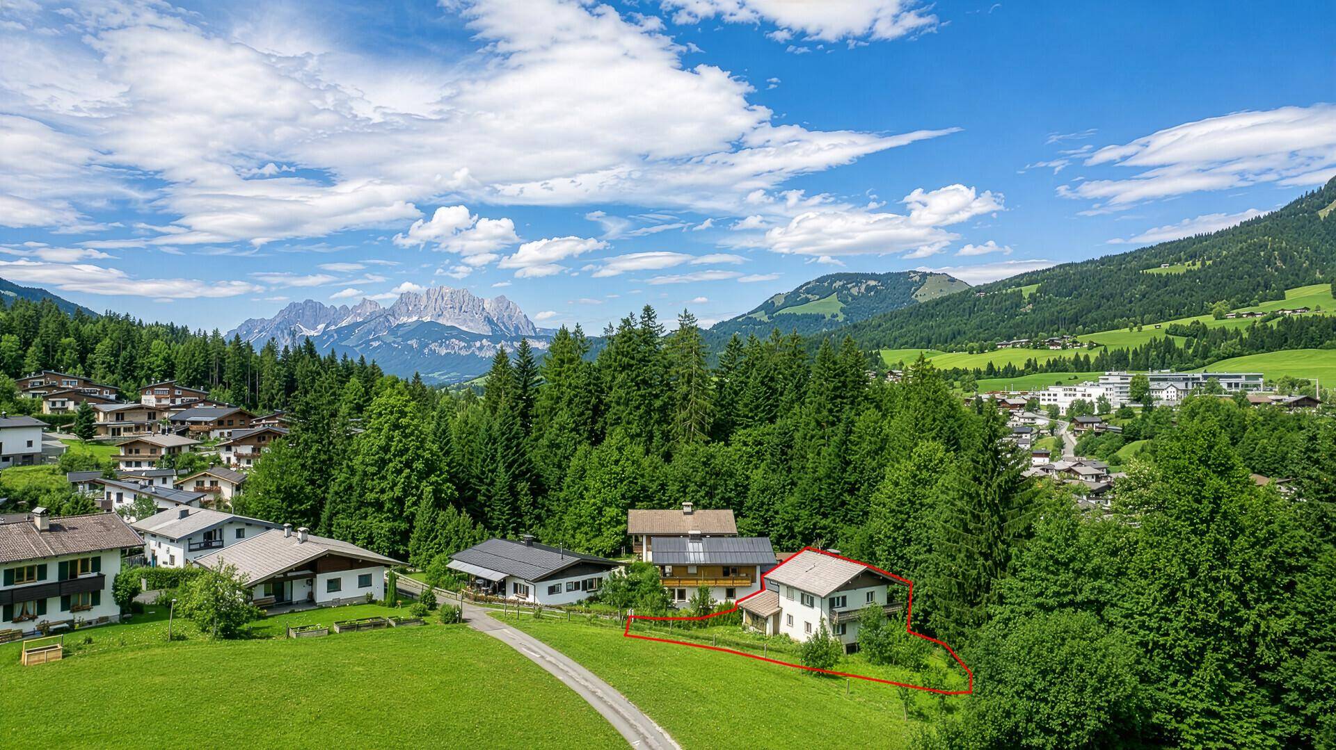 KITZIMMO-Baugrundstück mit Altbestand in Toplage kaufen - Immobilien Fieberbrunn.-4