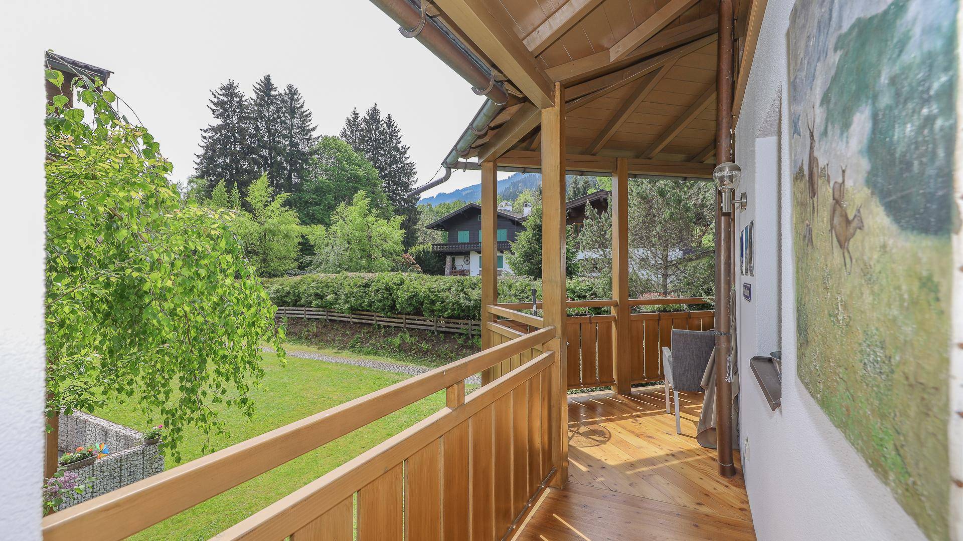 KITZIMMO-Wohnung nahe dem Schwarzsee mit Kaiser- und Hornblick - Immobilien Kitzbühel.