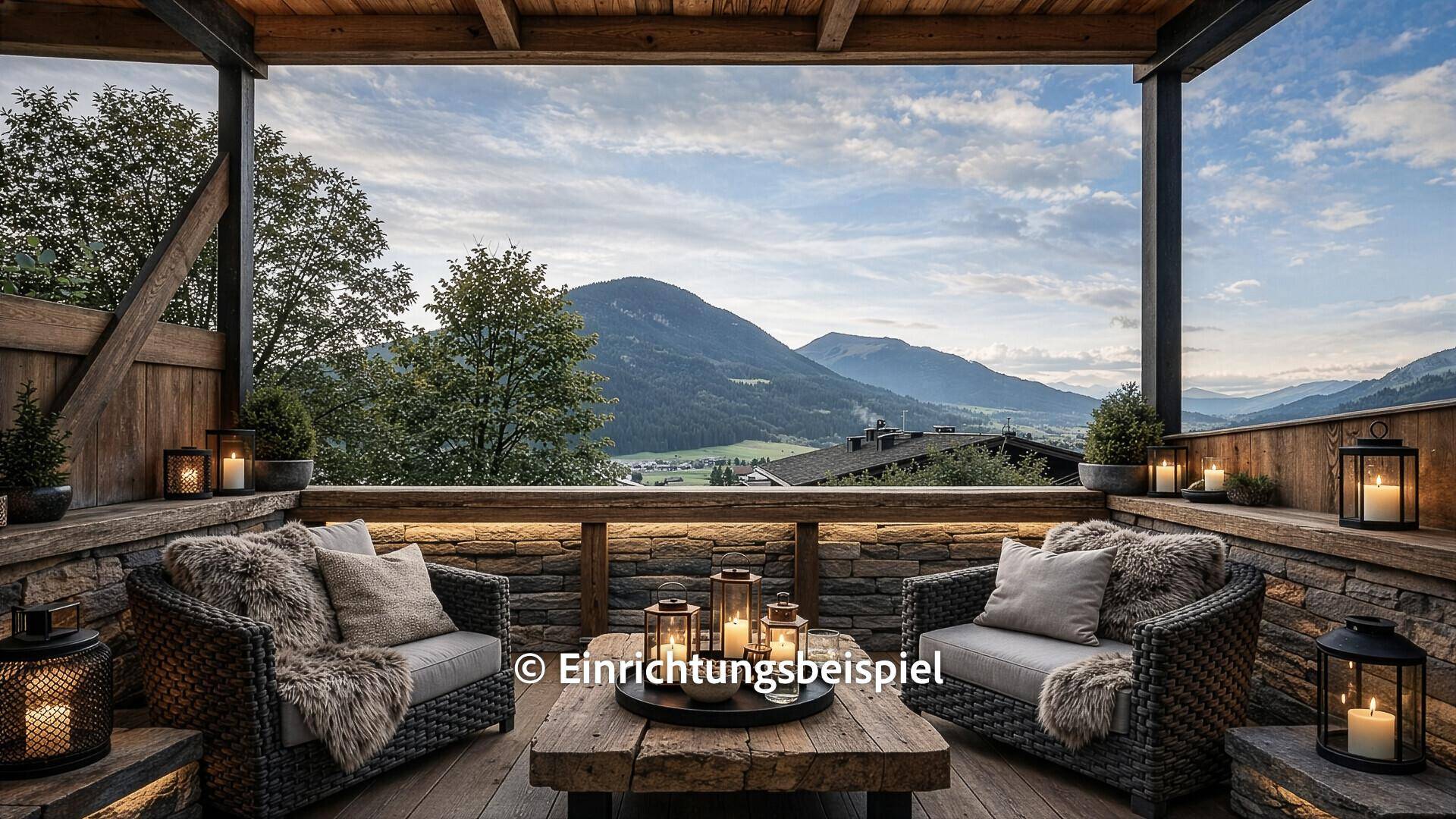 KITZIMMO-Wohnung in Ruhelage am Sonnberg mit schönem Ausblick - Immobilien Kirchberg.-3