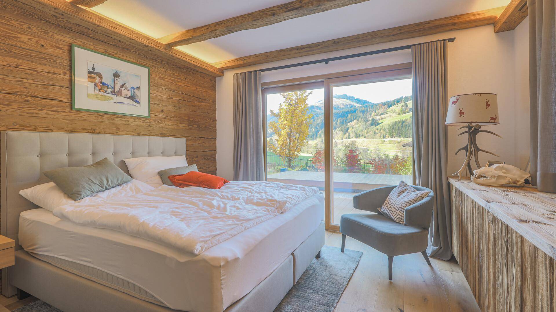 KITZIMMO-Luxuswohnung in Toplage von Jochberg.