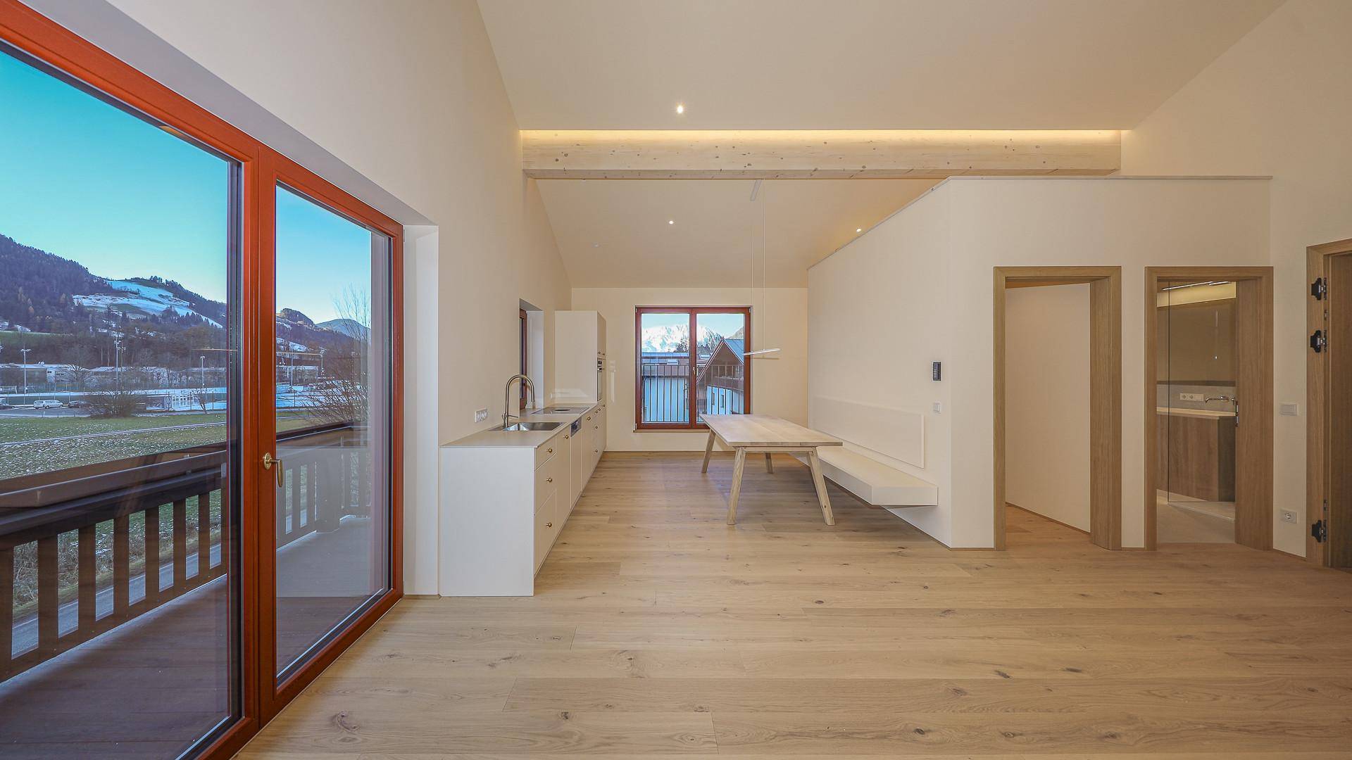 KITZIMMO-exklusives Penthouse mit Panoramablick mieten - Immobilien Kitzbühel.