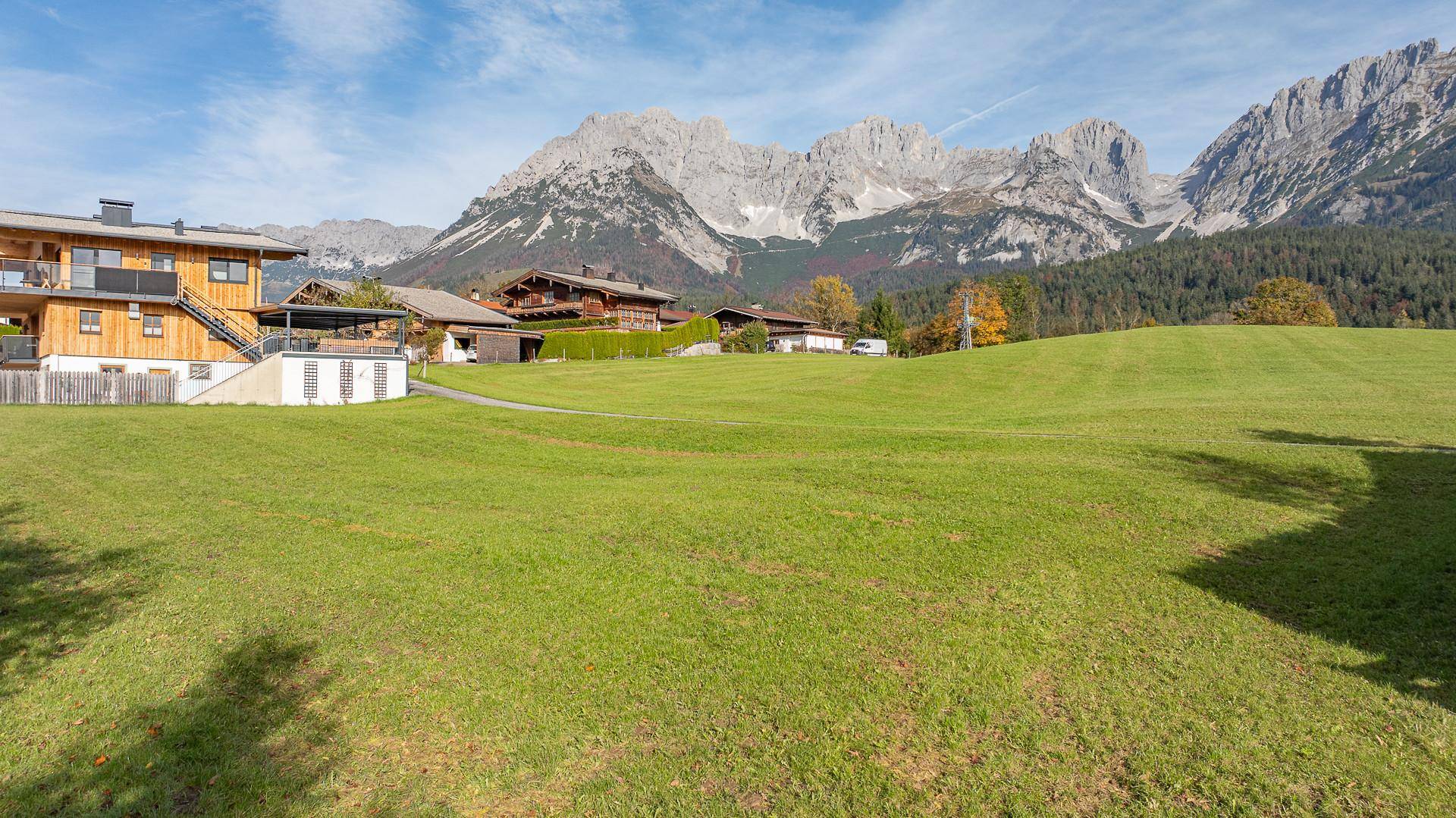 KITZIMMO-Baugrundstück mit Kaiserblick in Toplage - Immobilien Going.