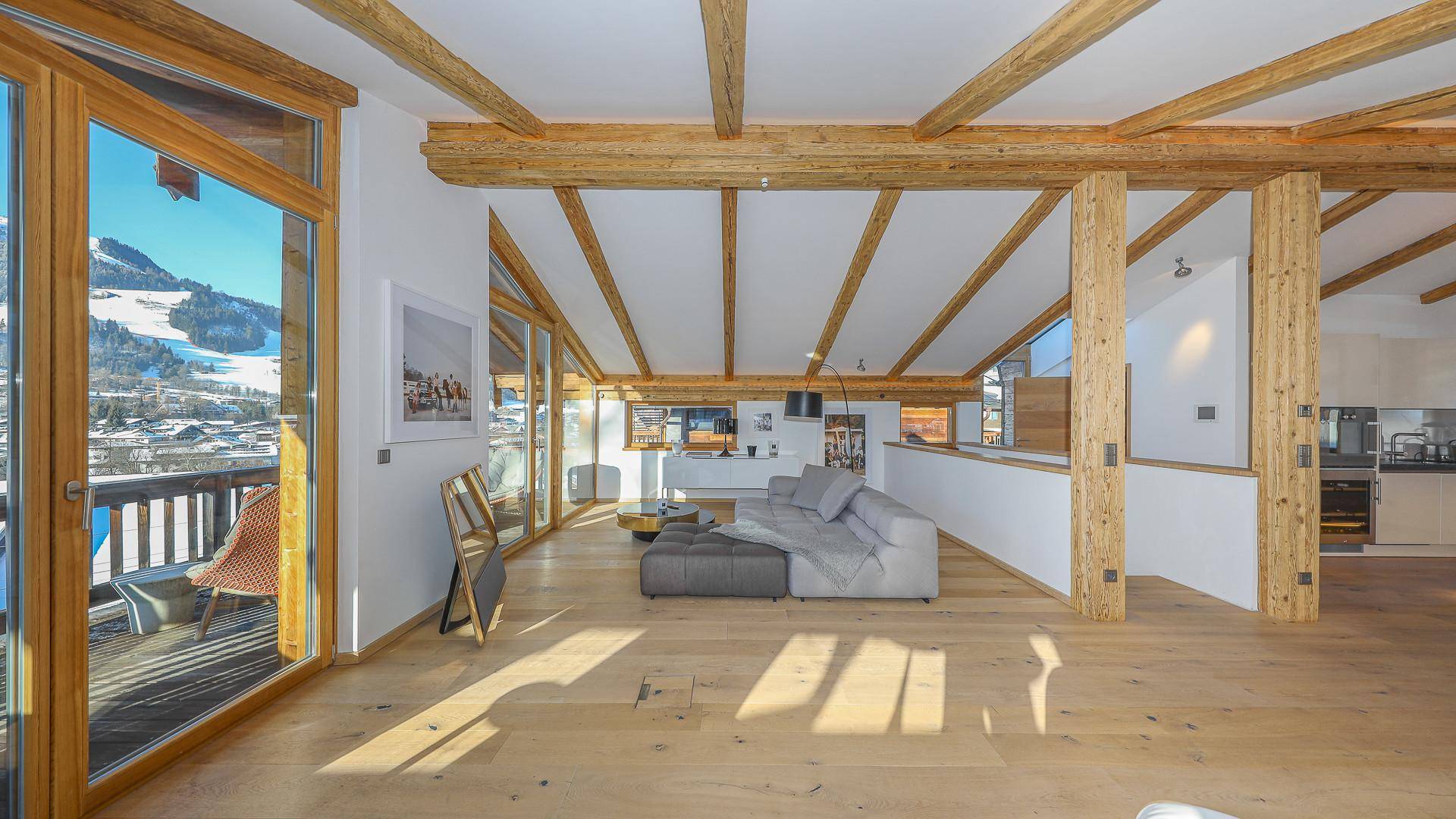 KITZIMMO-Luxus-Penthouse-Maisonette in Toplage am Sonnberg kaufen - Immobilien Kitzbühel.