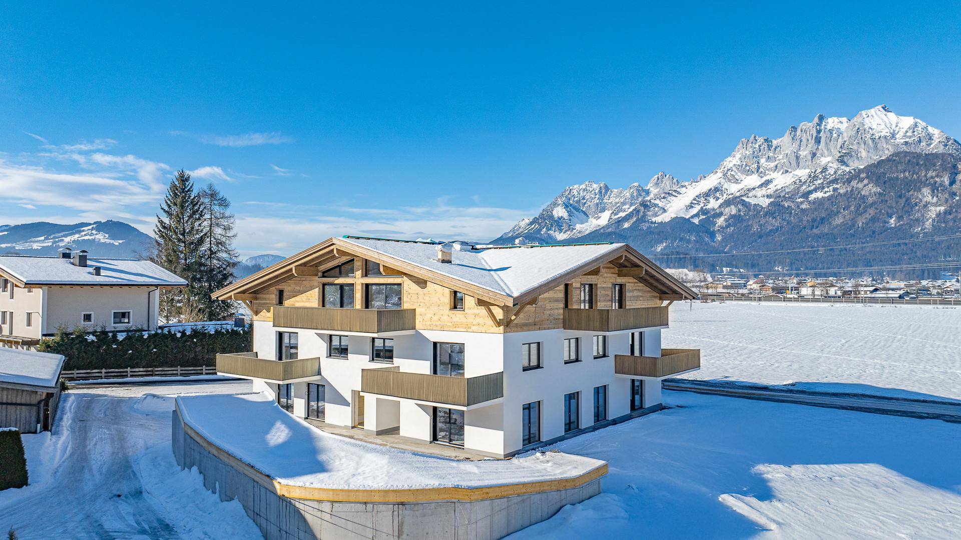 KITZIMMO-exklusives Luxuspenthouse mit Kaiserblick kaufen - Immobilien St. Johann.