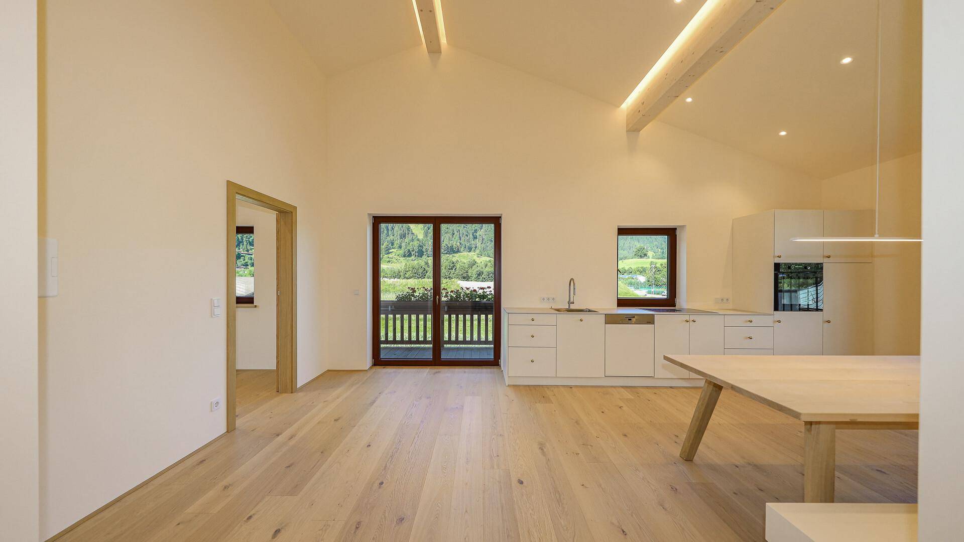 KITZIMMO-Exklusives Penthouse mit Panoramablick mieten - Immobilien Kitzbühel.