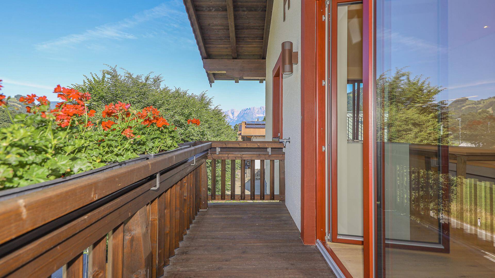 KITZIMMO-Exklusives Penthouse mit Panoramablick mieten - Immobilien Kitzbühel.
