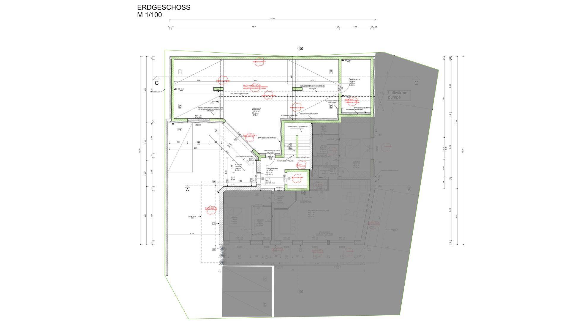 Grundriss-EG-Garage,-Vorplatz-&-Eingang