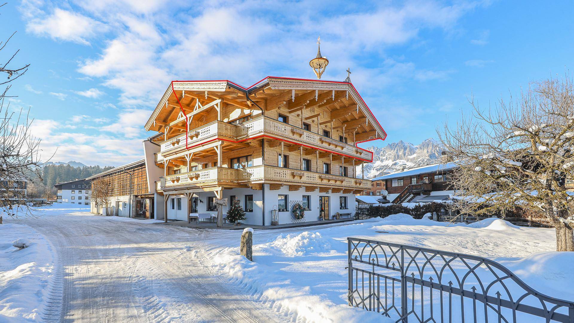 KITZIMMO-Exklusiver Freizeitwohnsitz in einem Bauernhaus - Immobilien Oberndorf.