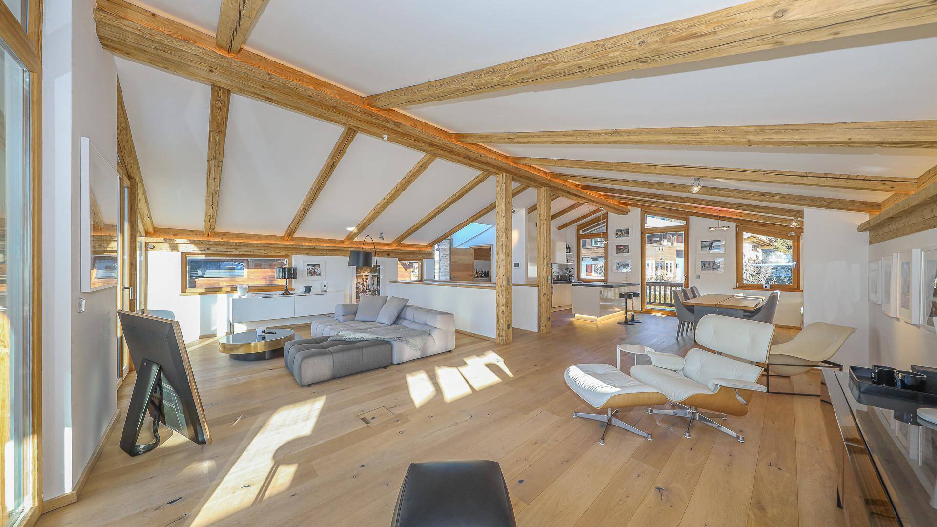 KITZIMMO-Luxus-Penthouse-Maisonette in Toplage am Sonnberg kaufen - Immobilien Kitzbühel.