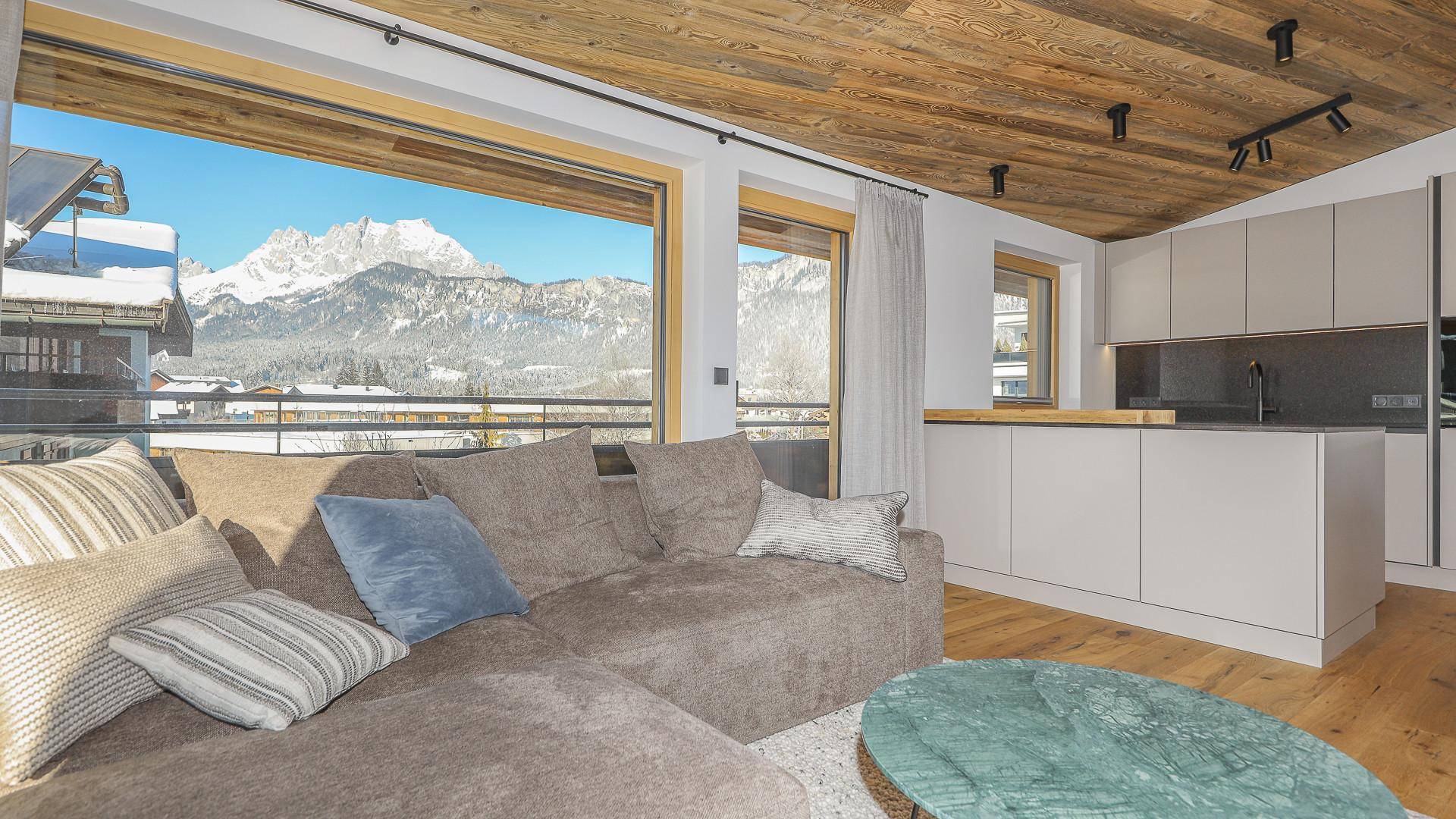 KITZIMMO-Exklusives Neubau Penthouse in zentraler Toplage - Immobilien St. Johann.