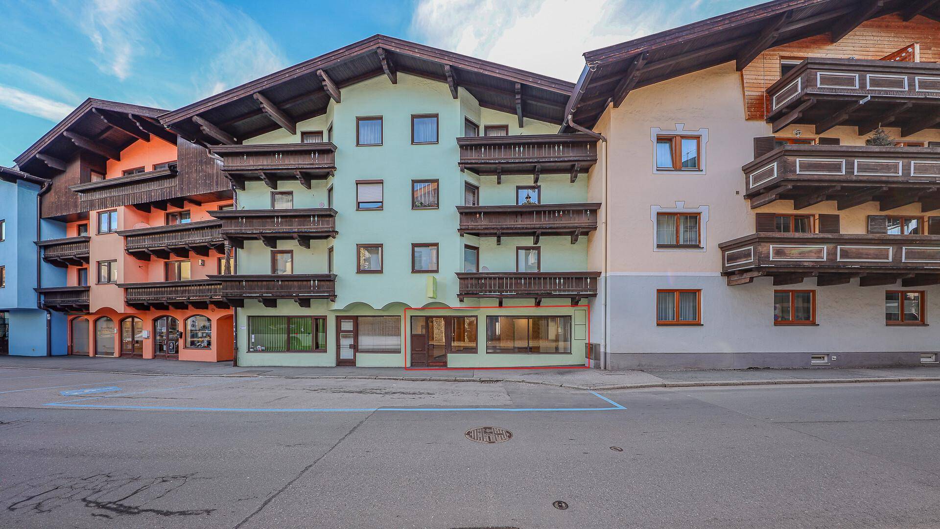 KITZIMMO-Büro Geschäftslokal im Zentrum Mieten - Immobilien Kitzbühel.