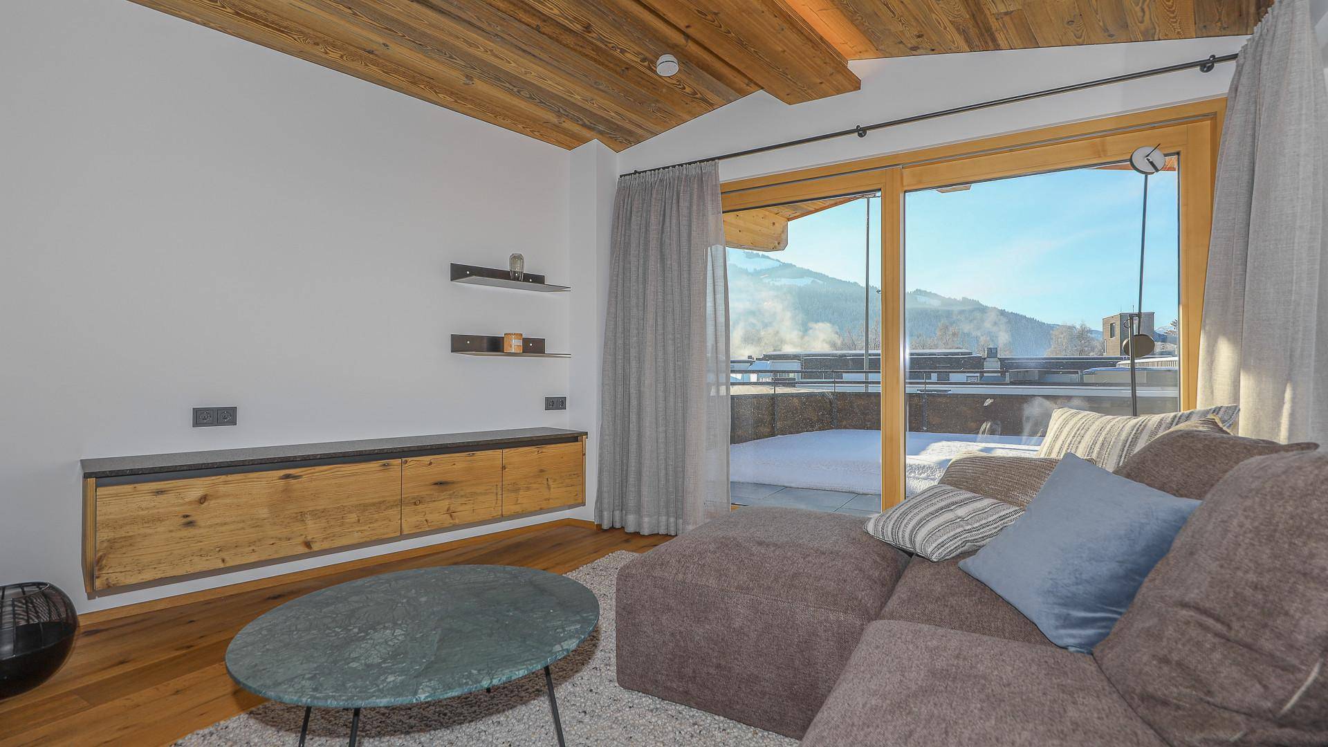 KITZIMMO-Exklusives Neubau Penthouse in zentraler Toplage - Immobilien St. Johann.