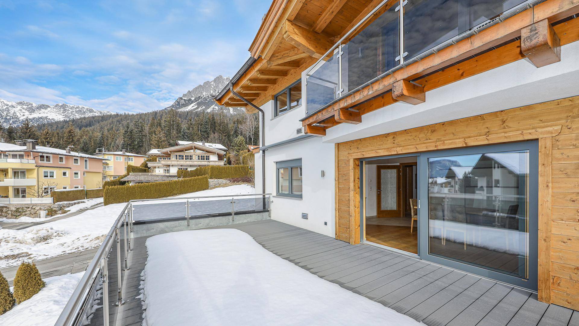 KITZIMMO-Neubauvilla in sonniger Top-Ruhelage kaufen - Immobilien Ellmau am Wilden Kaiser.