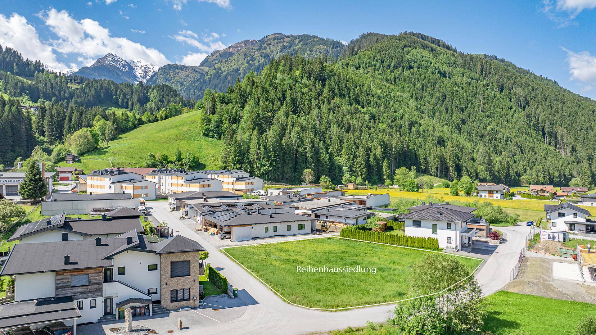 KITZIMMO-Doppelhaus Mitten im Pinzgauer Bergparadies kaufen - Immobilien Hollersbach.