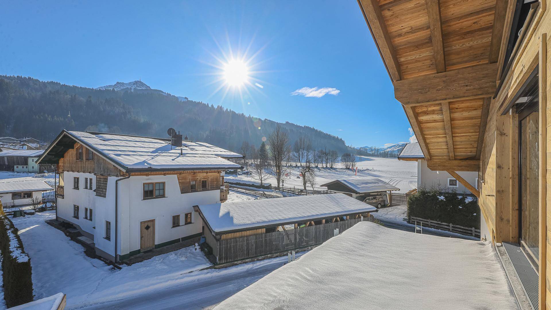 KITZIMMO-exklusives Luxuspenthouse mit Kaiserblick kaufen - Immobilien St. Johann.