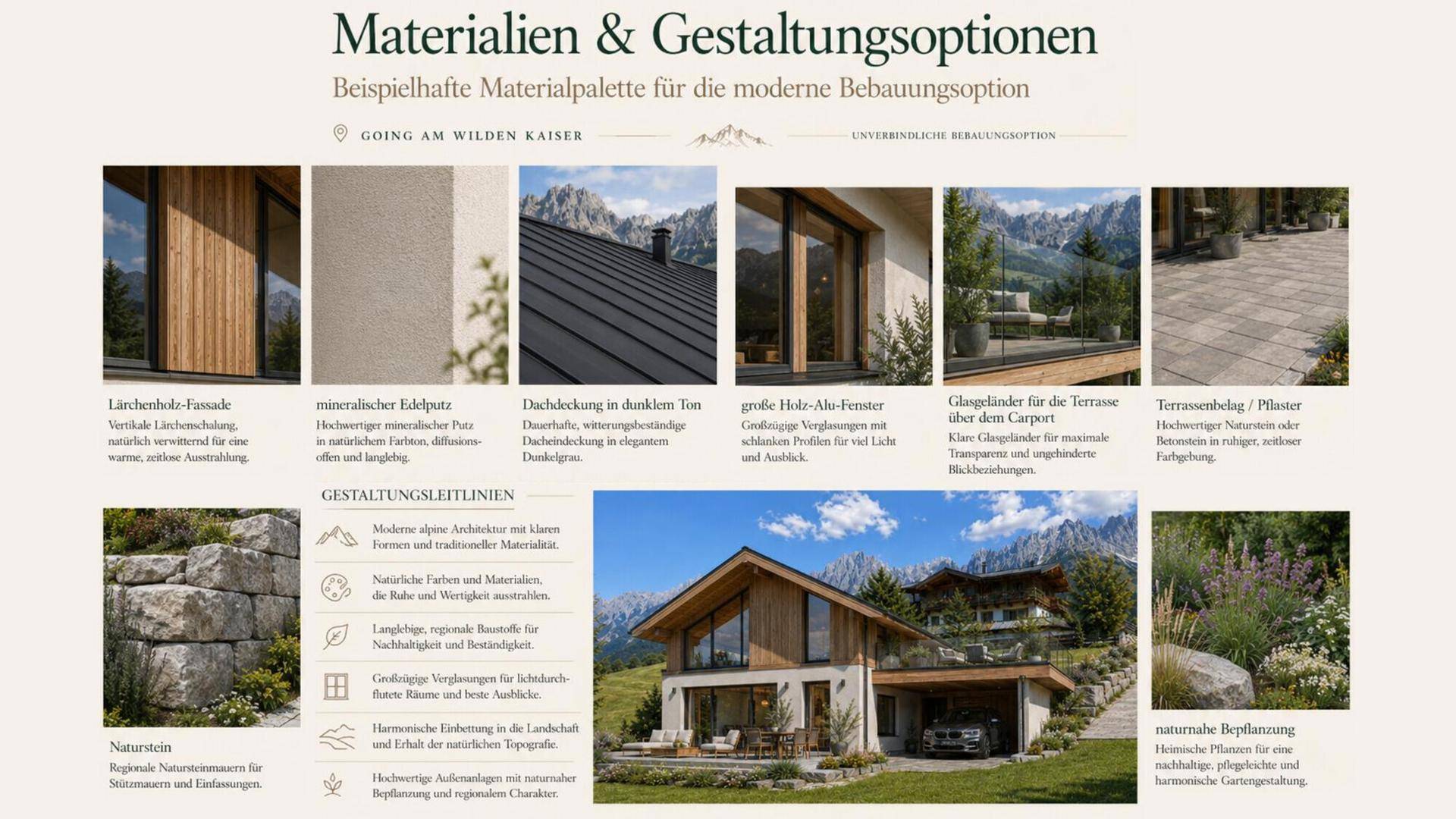 KITZIMMO-Baugrundstück in Toplage mit Kaiserblick kaufen - Immobilien Going.