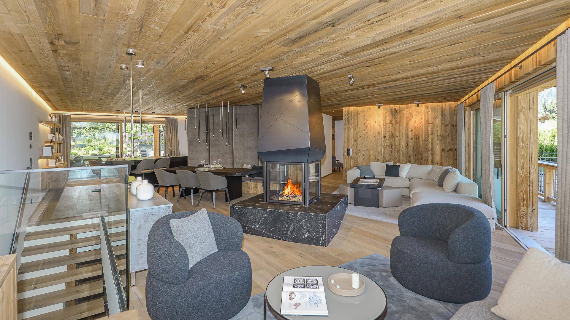 KITZIMMO-Luxuswohnung Gartenwohnung Bichlalm - Immobilien Kitzbühel.