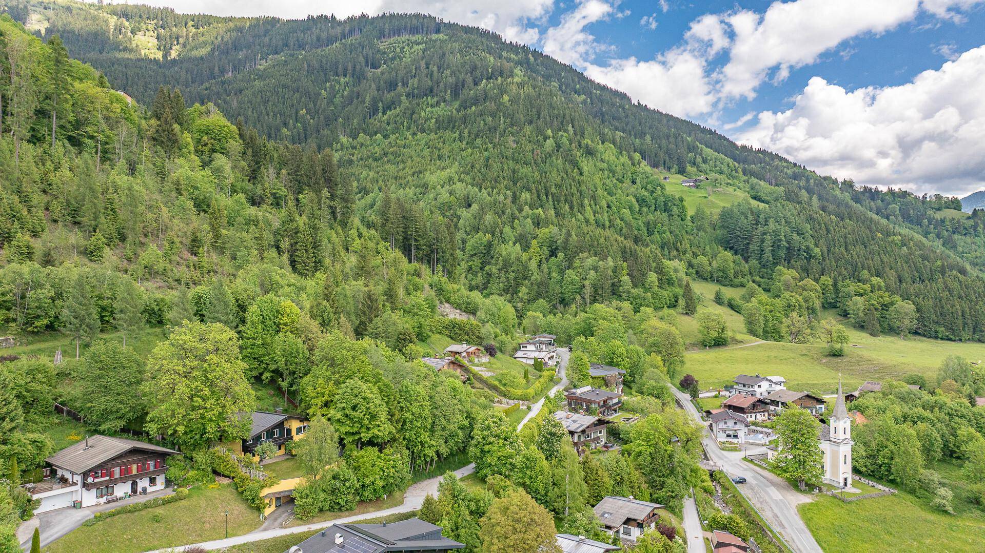 KITZIMMO-Landhaus mit Panoramablick und 6.127 m² Grundstück kaufen - Immobilien Zell am See.