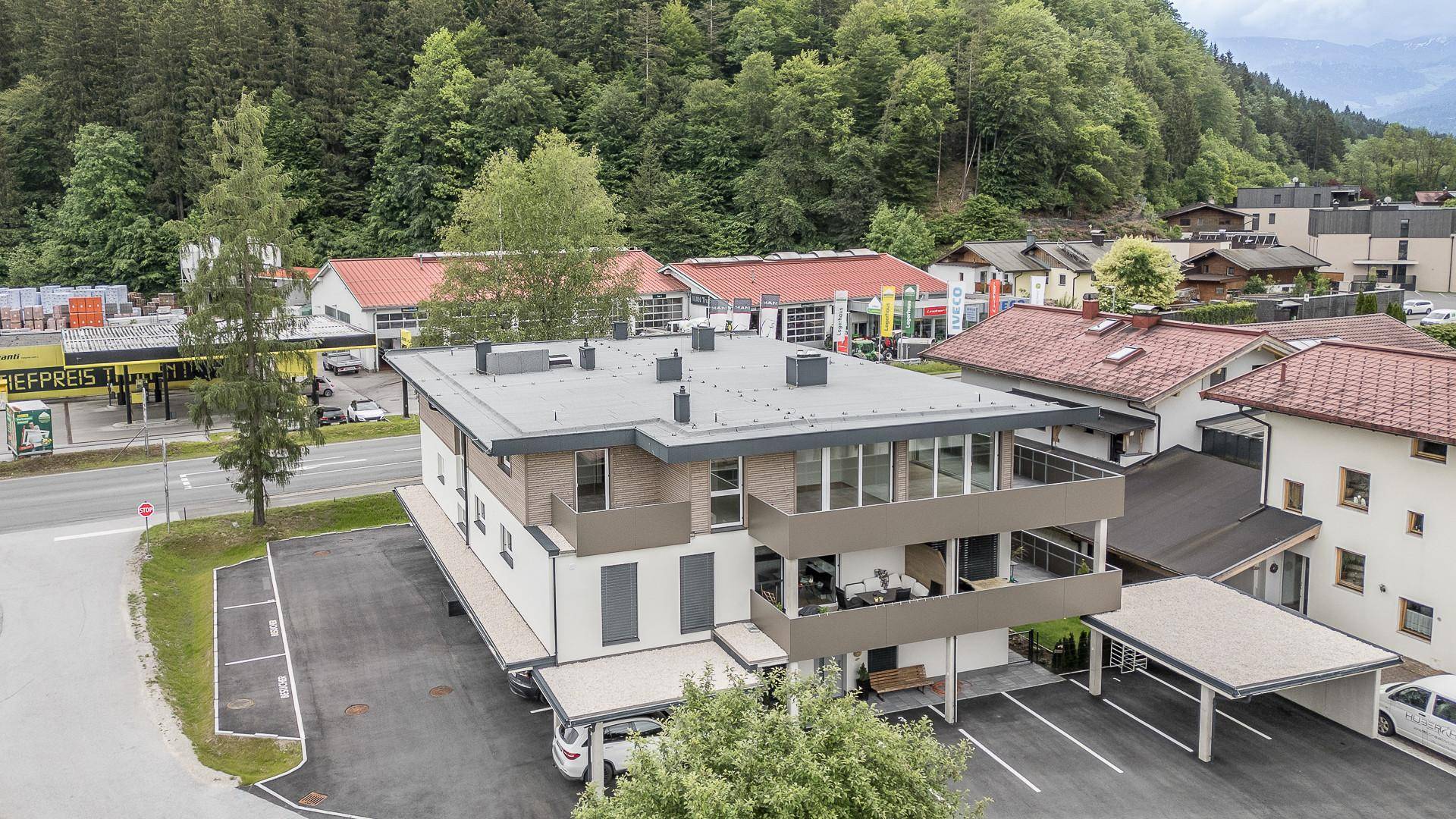 KITZIMMO-Luxuriöses Neubau-Penthouse mit Kaiserblick kaufen - Immobilien Kirchdorf.